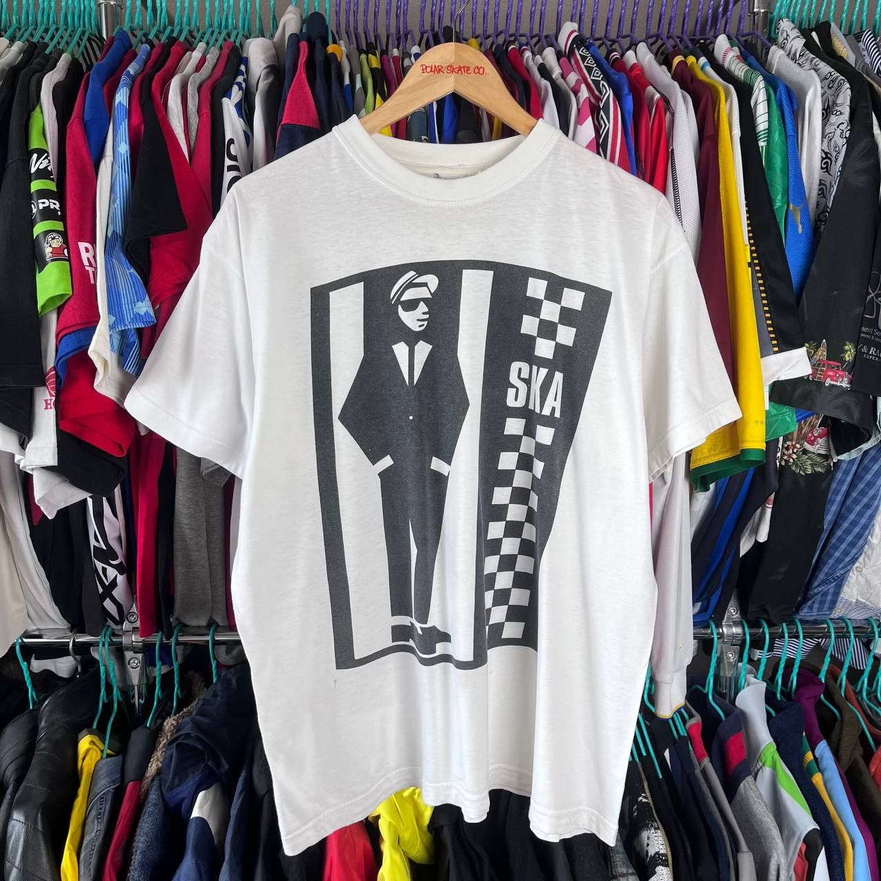 Vintage Vintage 80s SKA The Specials Punk Rock Rude Boy Tshirt Size US XL / EU 56 / 4 - 2 Thumbnail