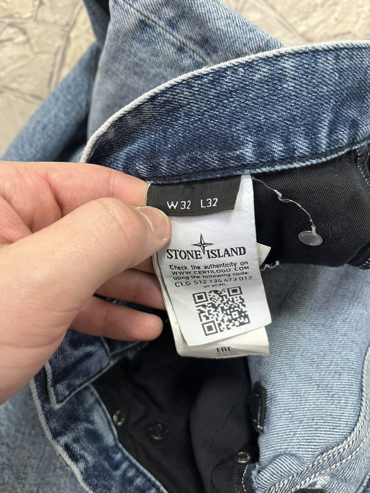 Stone Island Vintage Stone Island Jeans Patch Pocket Straight Fit Casual Size US 32 / EU 48 - 15 Thumbnail