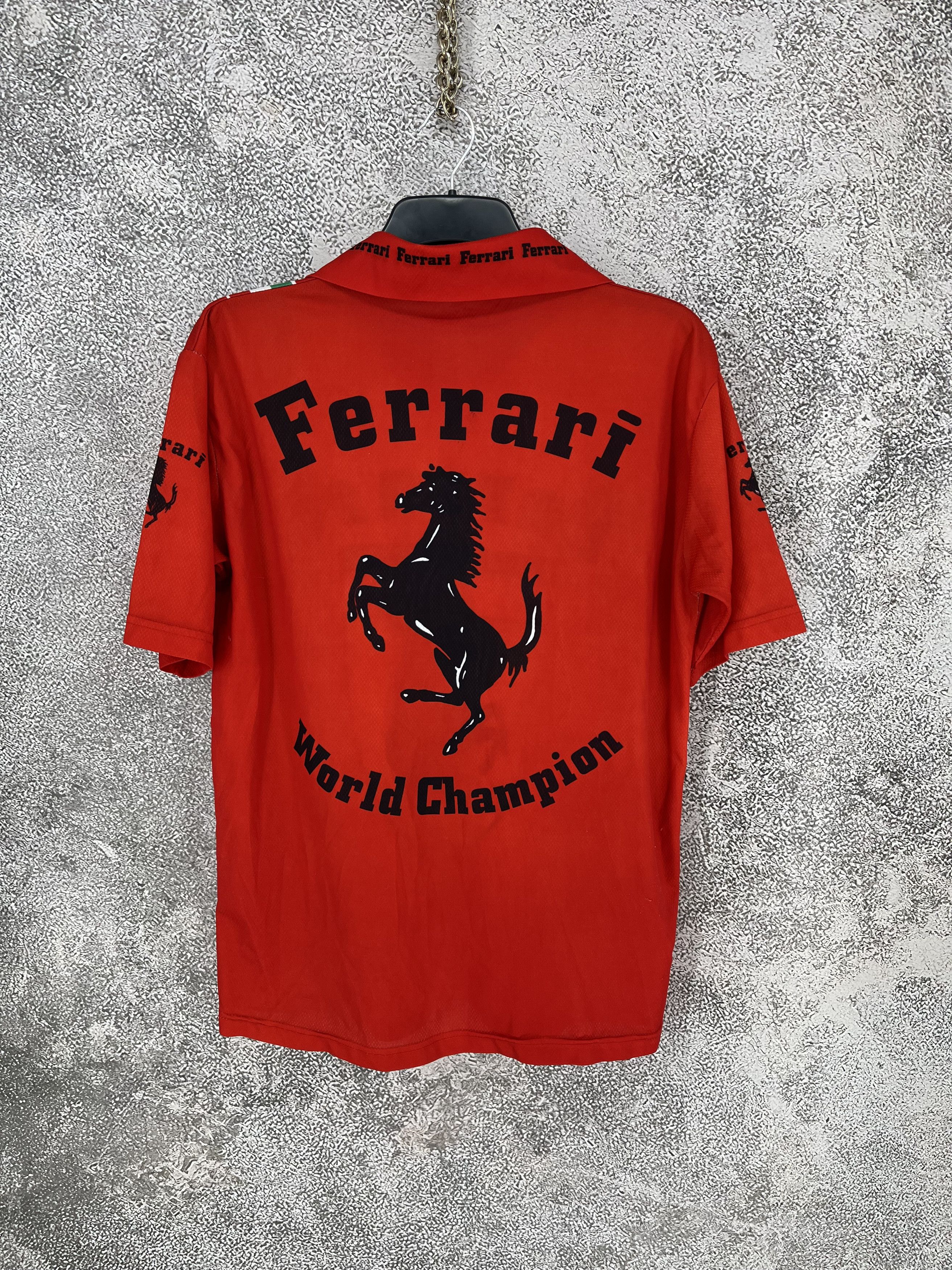 Ferrari Vintage Ferrari F1 Racing jersey t-shirt Size-XL Size US XL / EU 56 / 4 - 8 Thumbnail