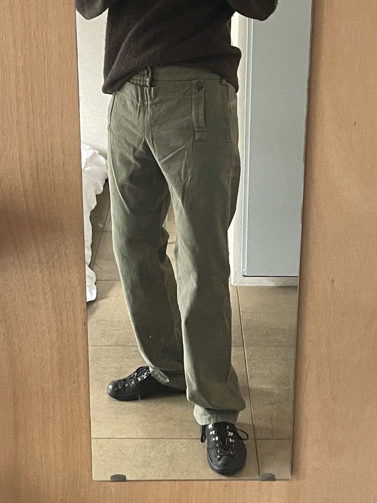 Geoffrey B. Small Geoffrey B. Smalls green sailor trousers Size US 32 / EU 48 - 6 Thumbnail