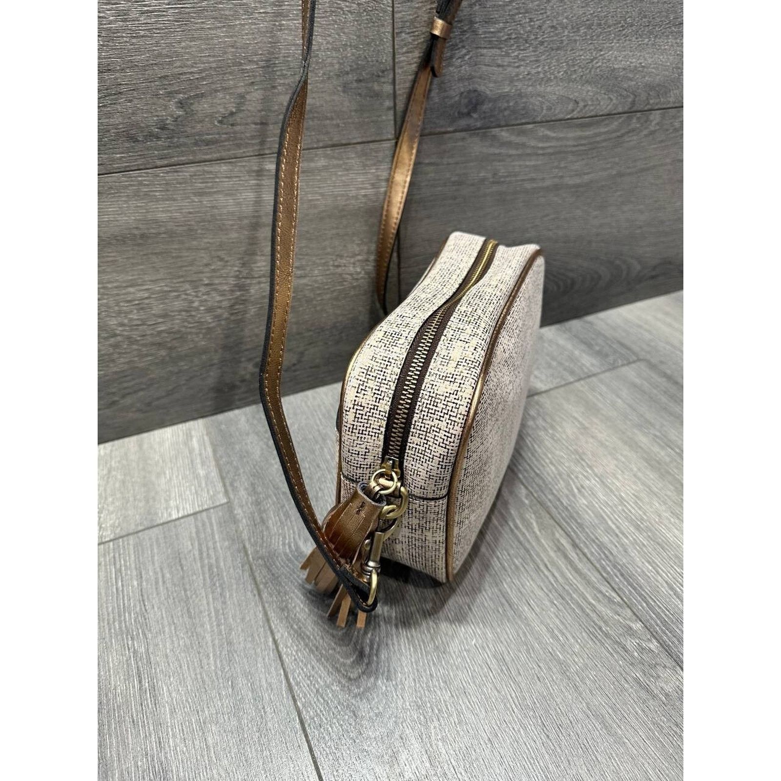 Patricia Nash Patricia Nash Leather Josie Herringbone bag A669831 Size ONE SIZE - 9 Thumbnail