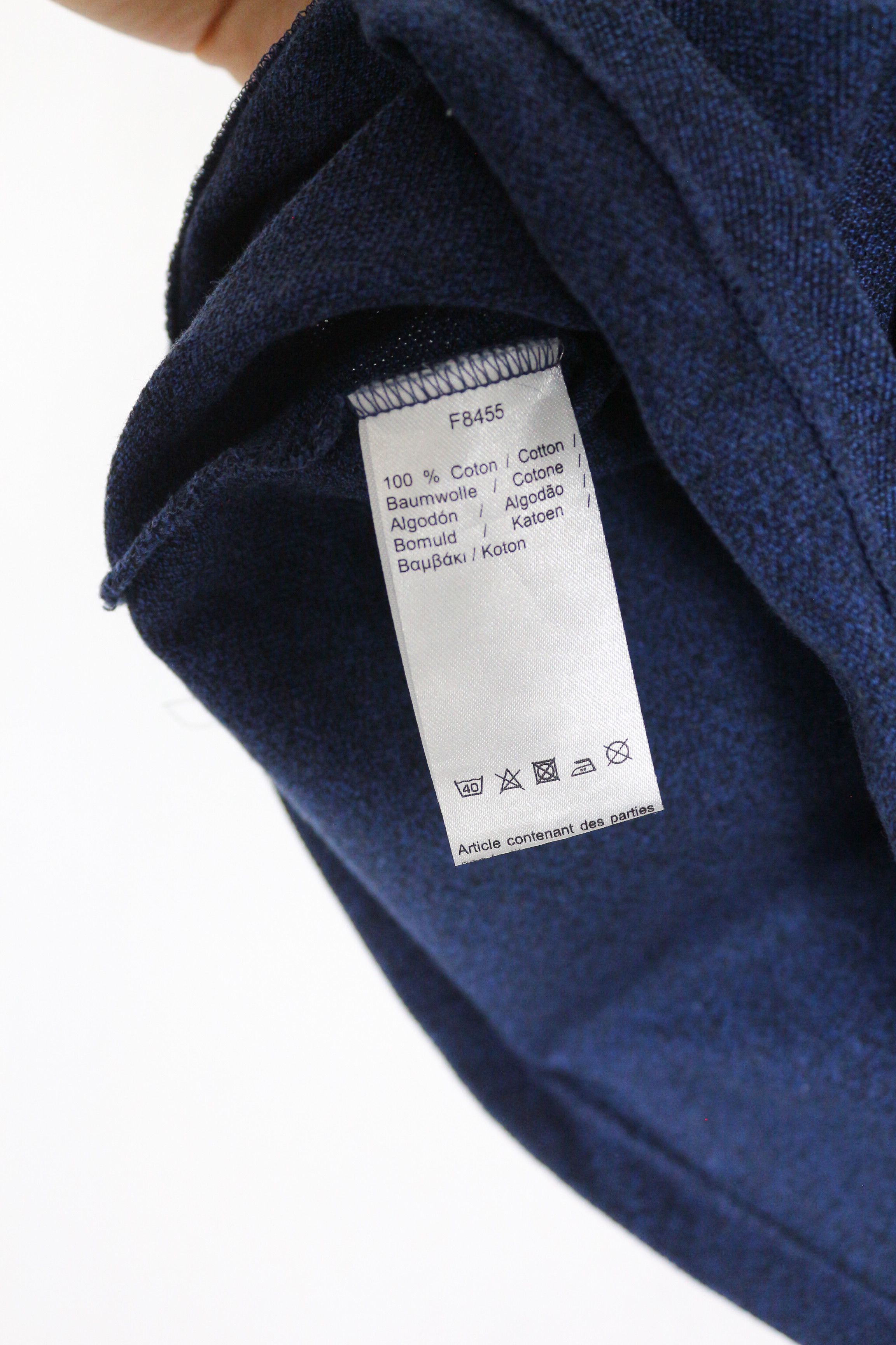 Lacoste Vintage Lacoste Croc Logo Navy Rugby Polo Shirt 90s Size US L / EU 52-54 / 3 - 4 Thumbnail