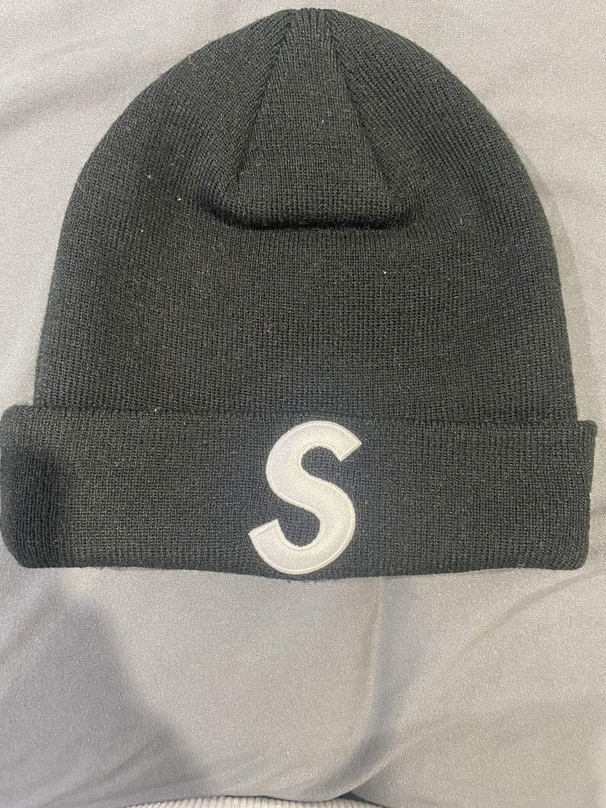 Supreme S Logo Beanie | Grailed