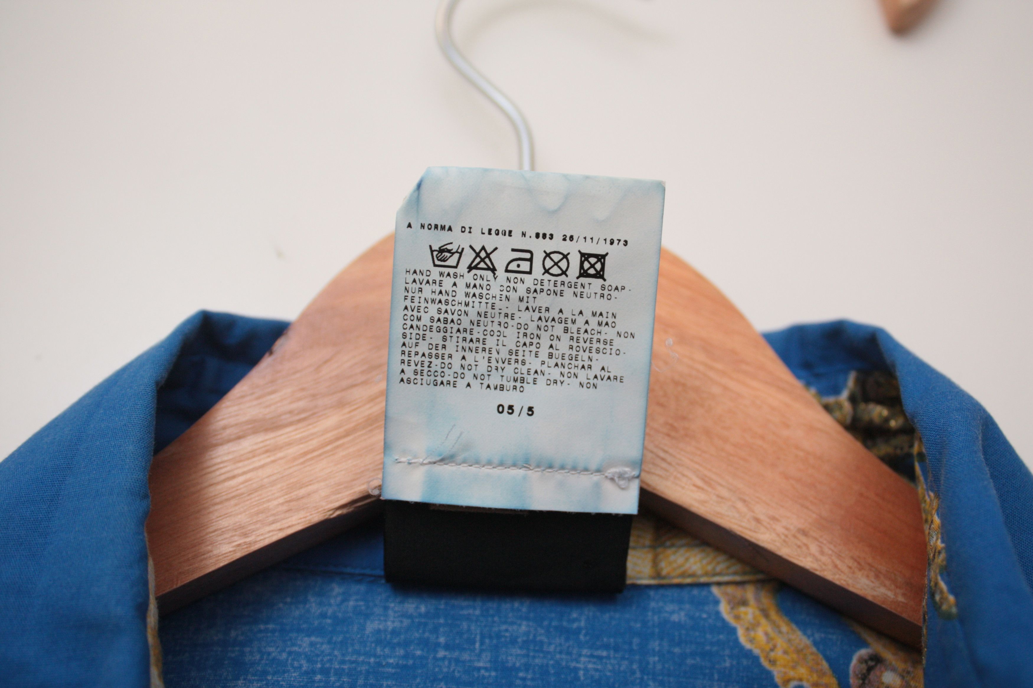 Just Cavalli Just Cavalli Abstract Blue L/S Shirt Medium Size M / US 6-8 / IT 42-44 - 6 Thumbnail