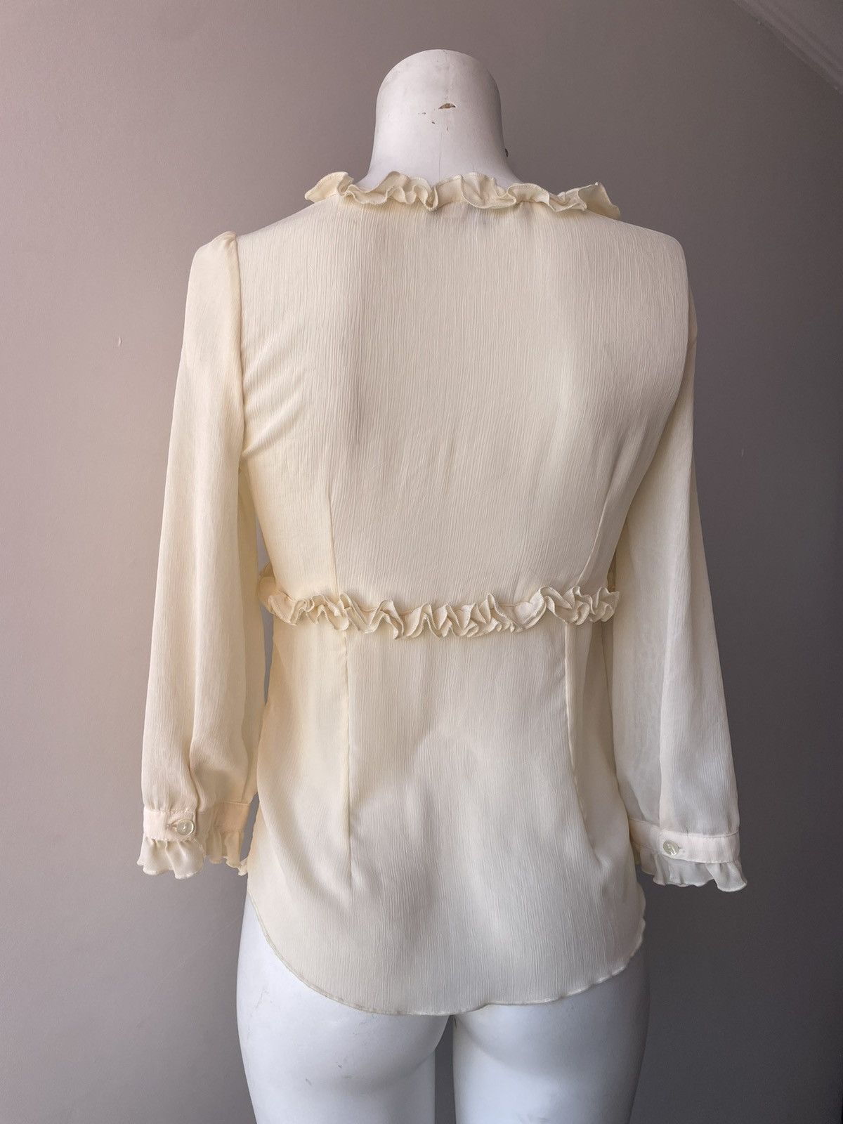 Vintage Italian silk dress Size M / US 6-8 / IT 42-44 - 10 Thumbnail
