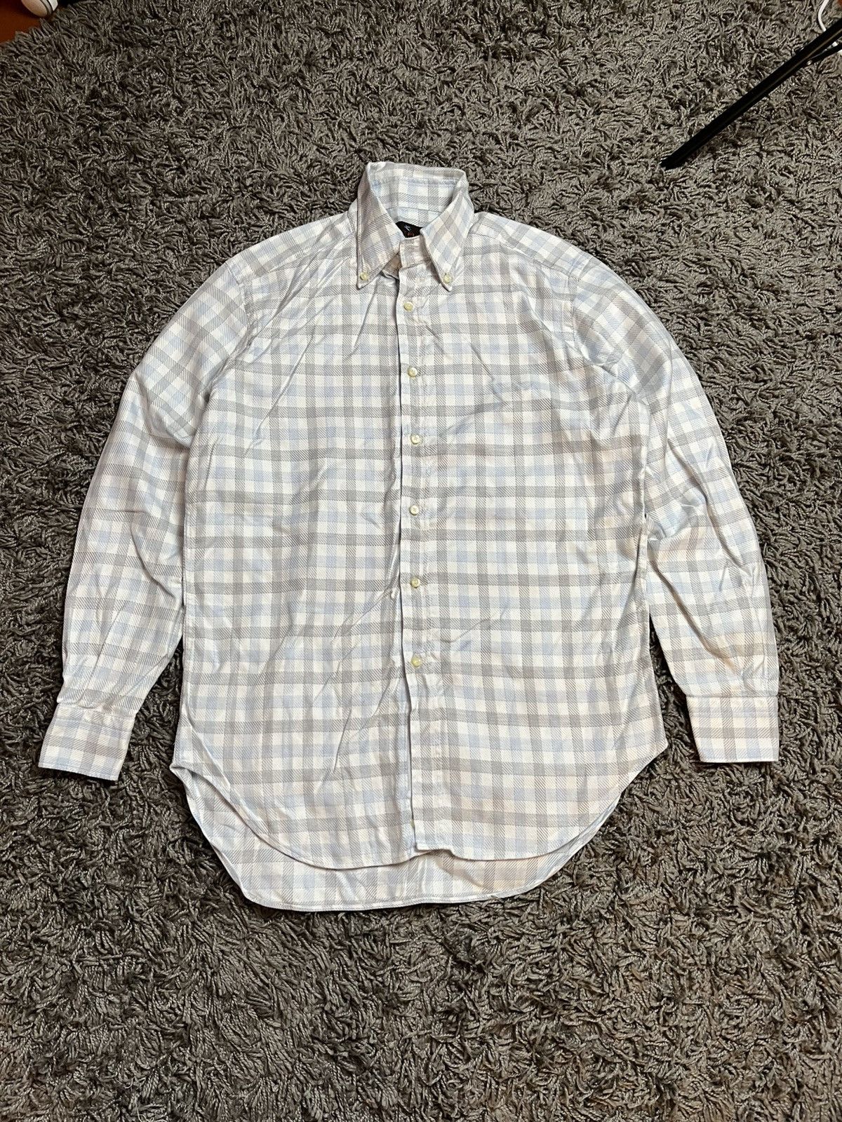 Etro Etro Milano Tattersall Check Button-Down Shirt - Size 41 Size US L / EU 52-54 / 3 - 2 Thumbnail