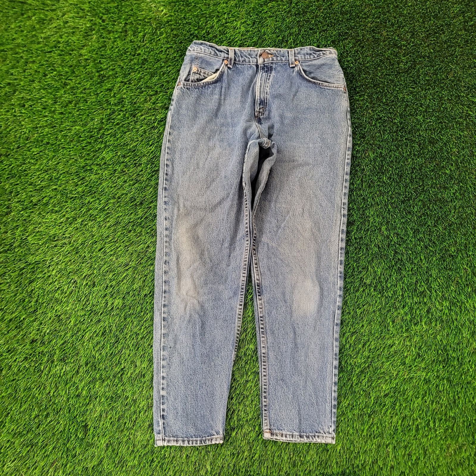 Levi's Vintage LEVIS 962 Tapered Baggy Jeans Womens 10 30x29 USA Size 32" / US 10 / IT 46 - 1 Thumbnail