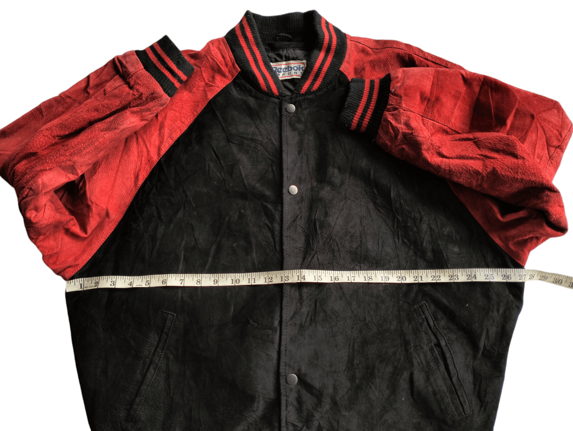 Reebok VTG 90s Reebok Leather Varsity Letterman SpellOut Pigskin Size US L / EU 52-54 / 3 - 14 Thumbnail