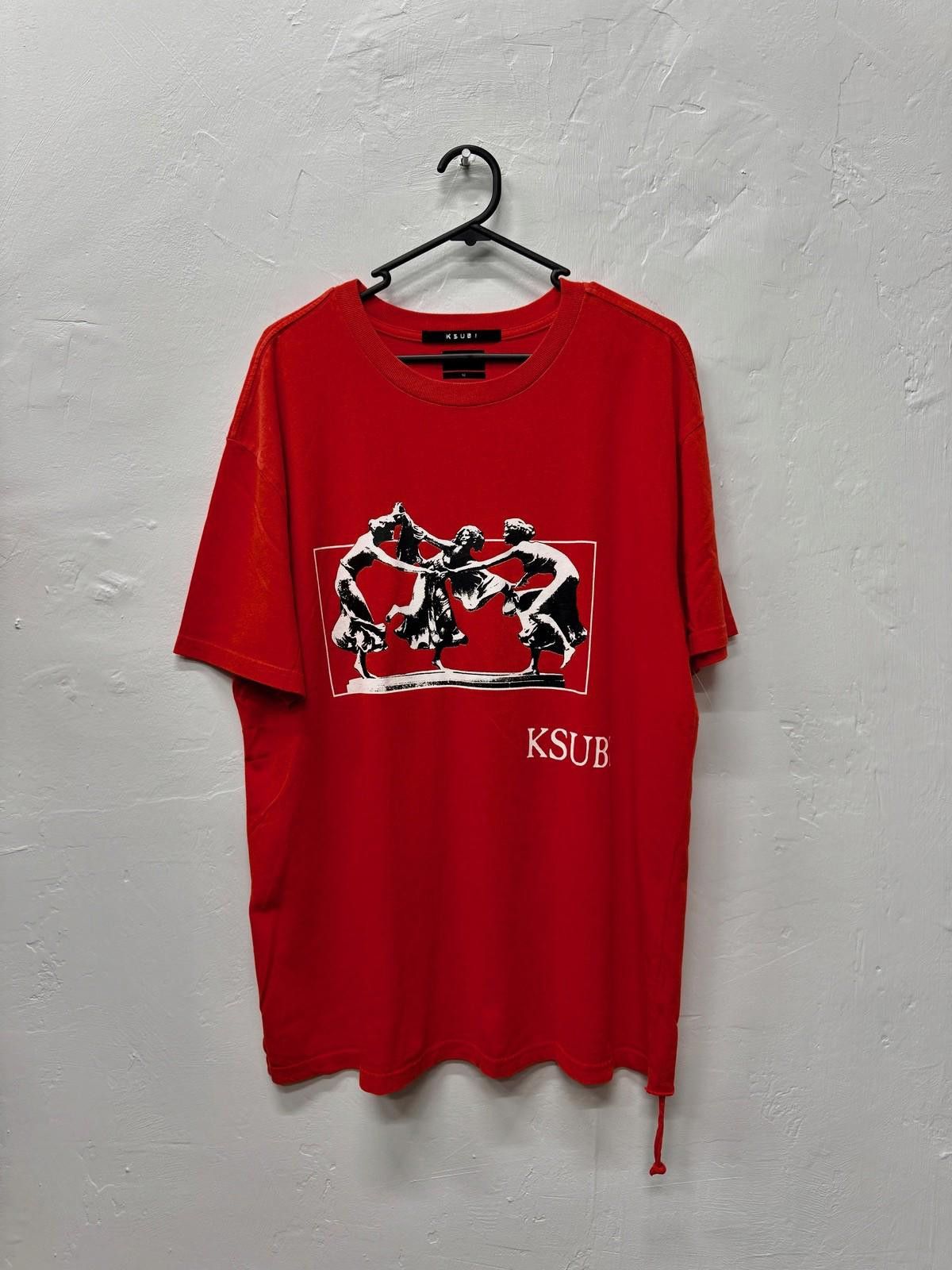 Ksubi new ksubi tee t-shirt mens dancers biggie fire red medium m Size US M / EU 48-50 / 2 - 1 Thumbnail