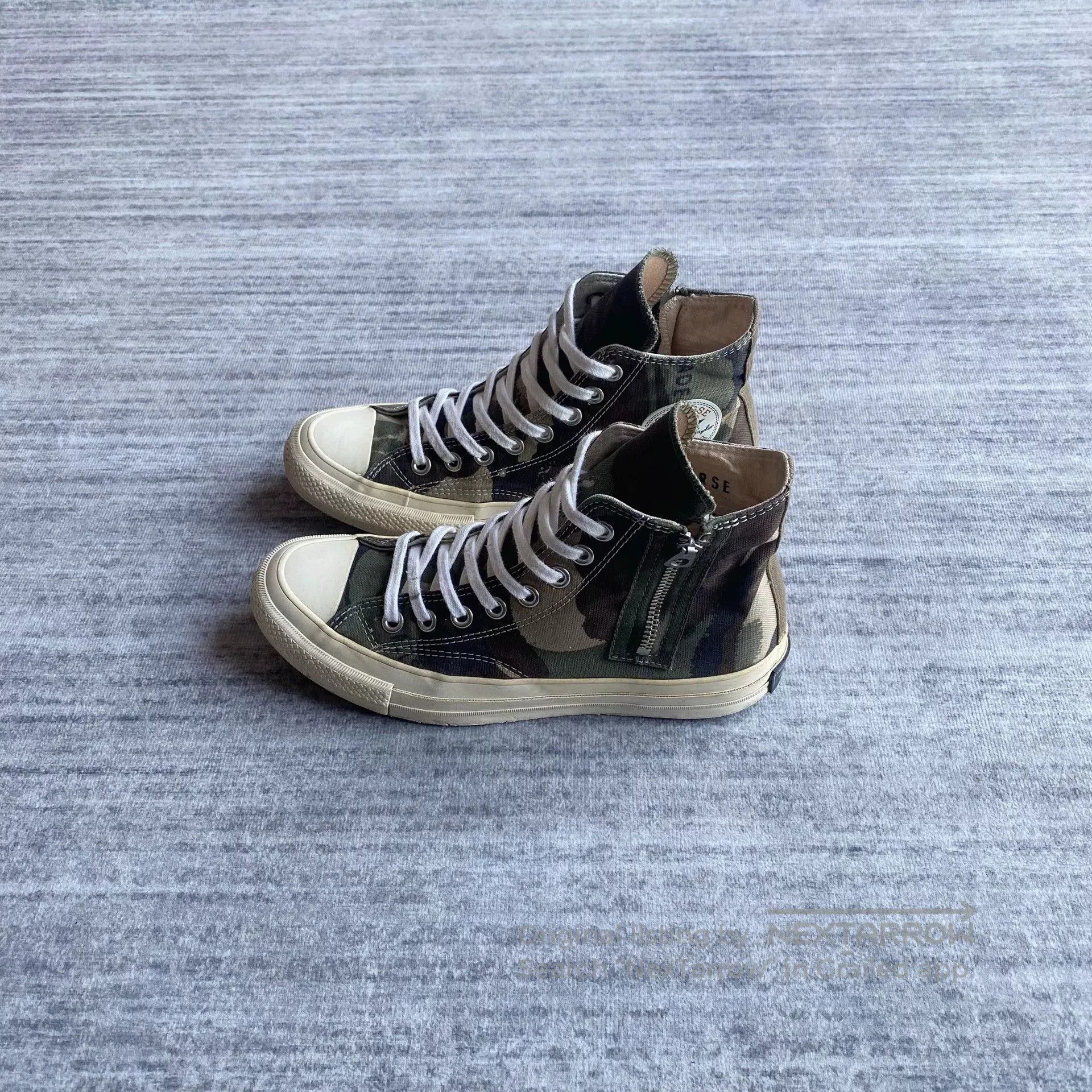 Nigo converse addict nigo camouflage high tops. Size US 7 / EU 40 - 3 Thumbnail