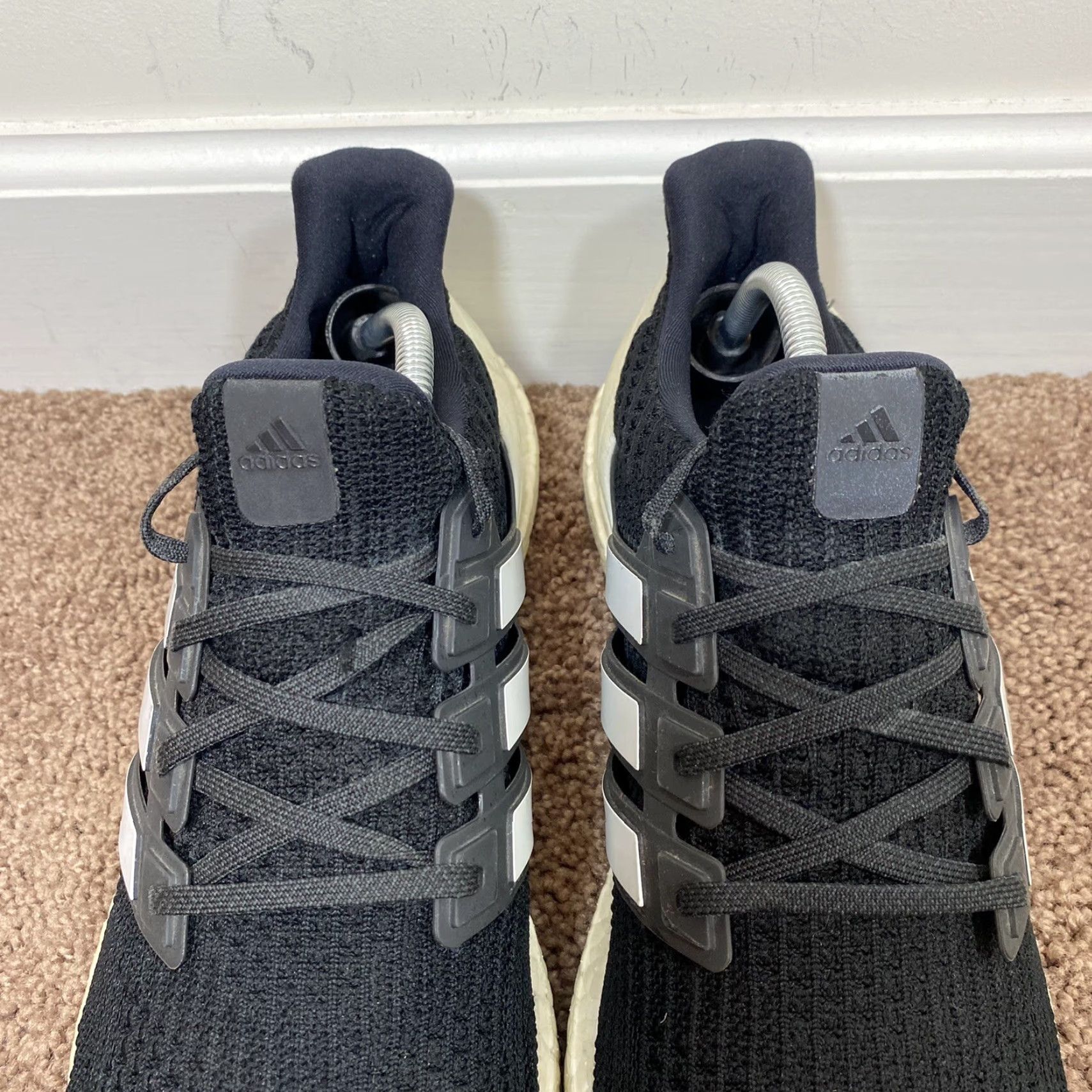 Adidas Adidas UltraBoost 4.0 Show Your Stripes Mens 11.5 Black White 2018 AQ0062 Sneaker Running Jogging Walking Size US 12 / EU 45 - 5 Thumbnail