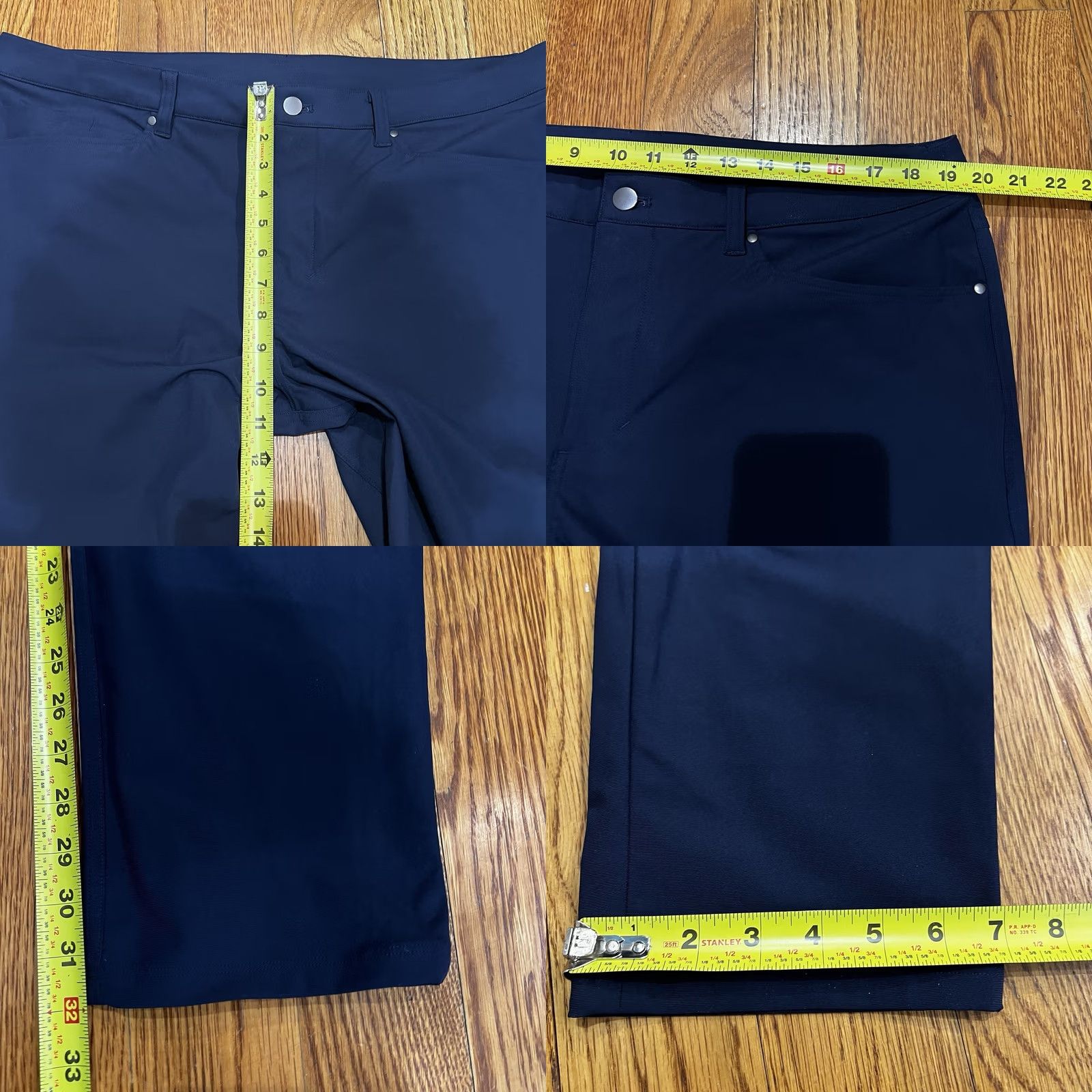 Lululemon Lululemon ABC Pant 5 Pocket Stretch Warpstreme Classic Fit Mens 38x32 Blue Size US 38 / EU 54 - 8 Thumbnail