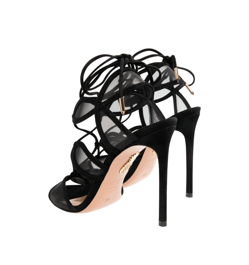 Aquazzura o1h1sh10526 Fatal Attraction Sandal in Black Size US 11 / IT 41 - 3 Thumbnail