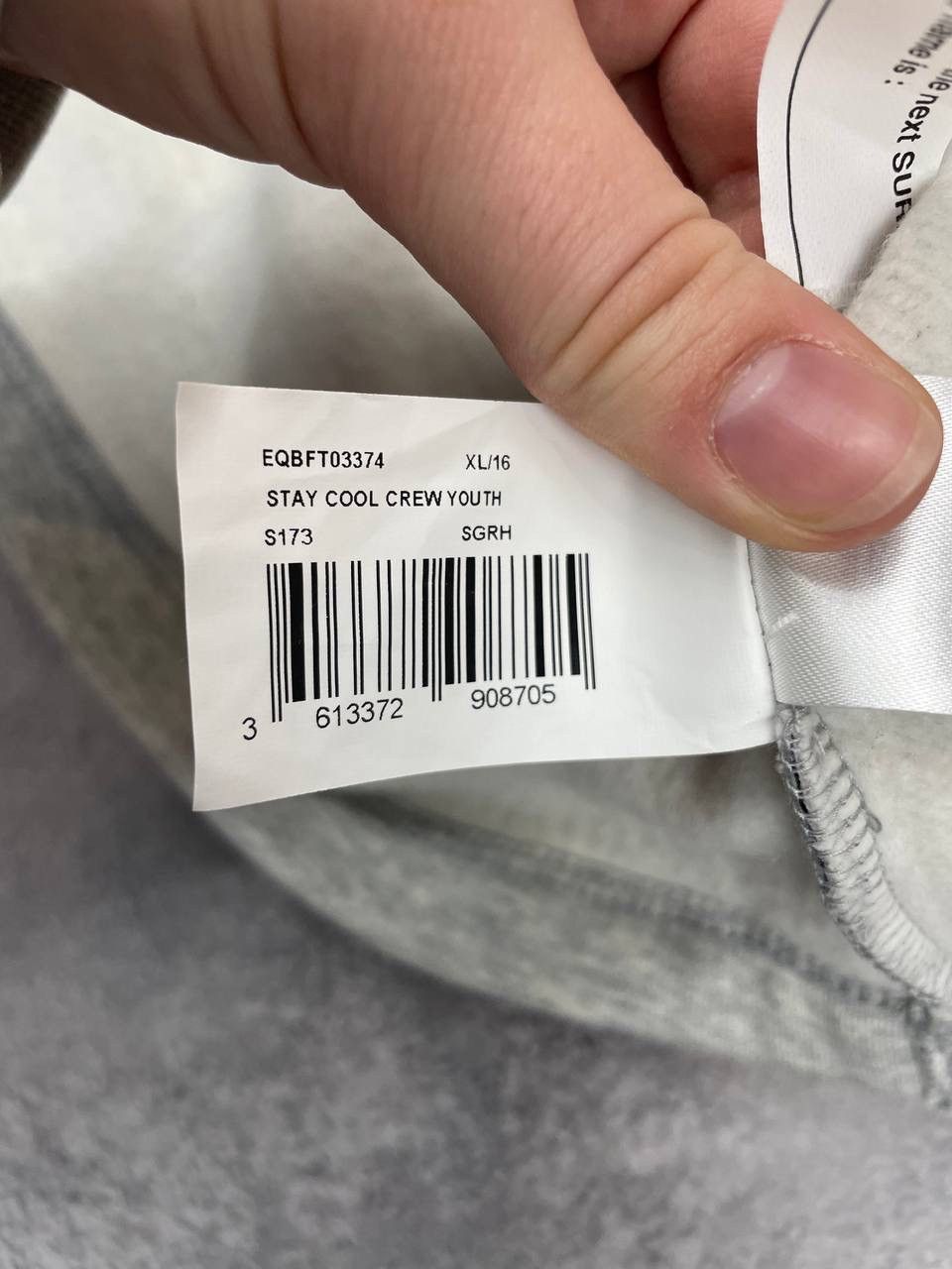Allsaints AllSaints Men Cotton Blend Sweatshirt Grey Crewneck Size M Size US M / EU 48-50 / 2 - 4 Thumbnail
