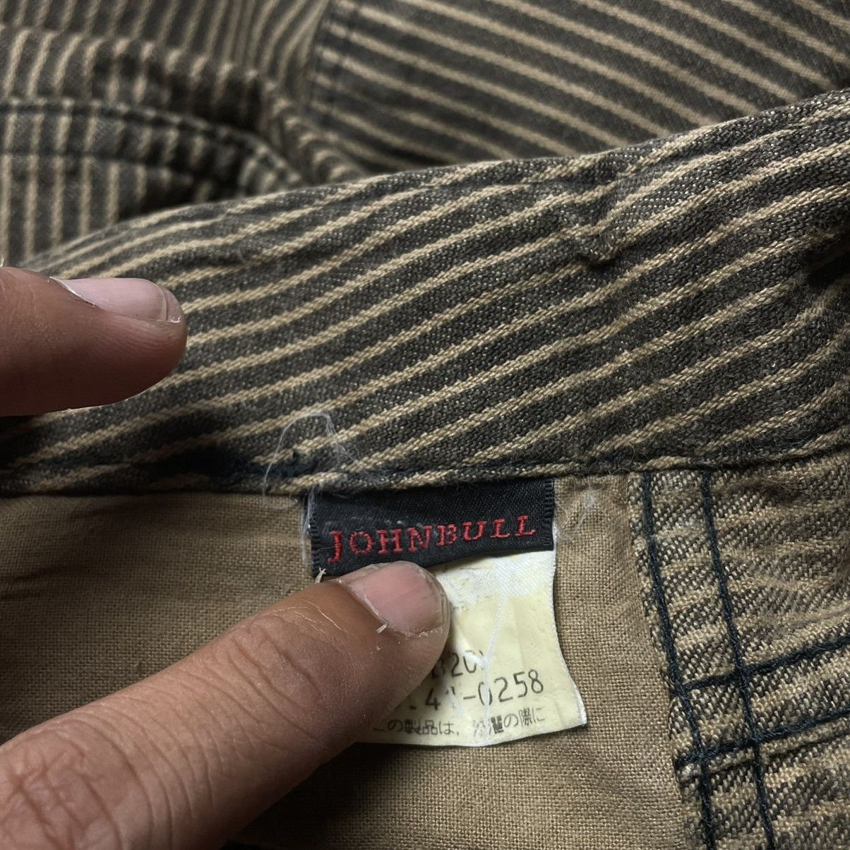 Johnbull 🇯🇵 VINTAGE JOHN BULL STRIPES PANTS Size US 30 / EU 46 - 10 Thumbnail