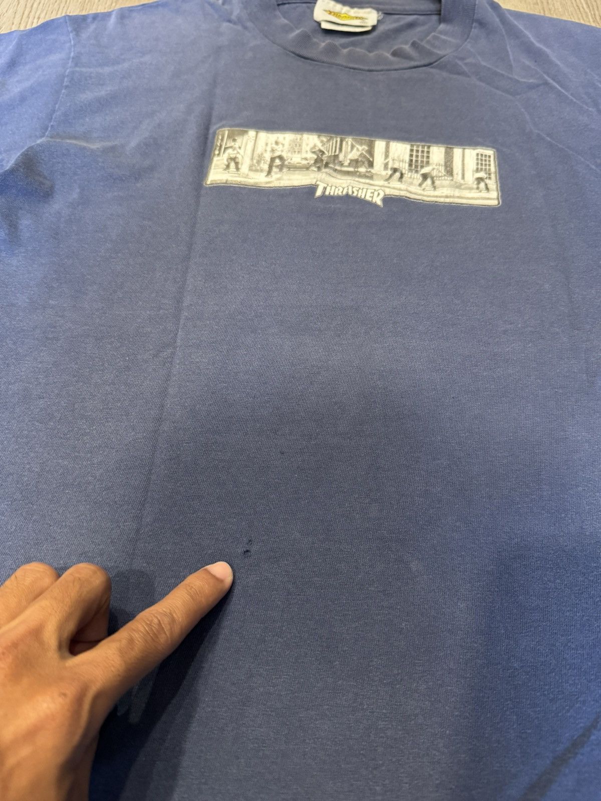 Thrasher VINTAGE THRASHER SKATEBOARDING T SHIRT Size US M / EU 48-50 / 2 - 4 Thumbnail