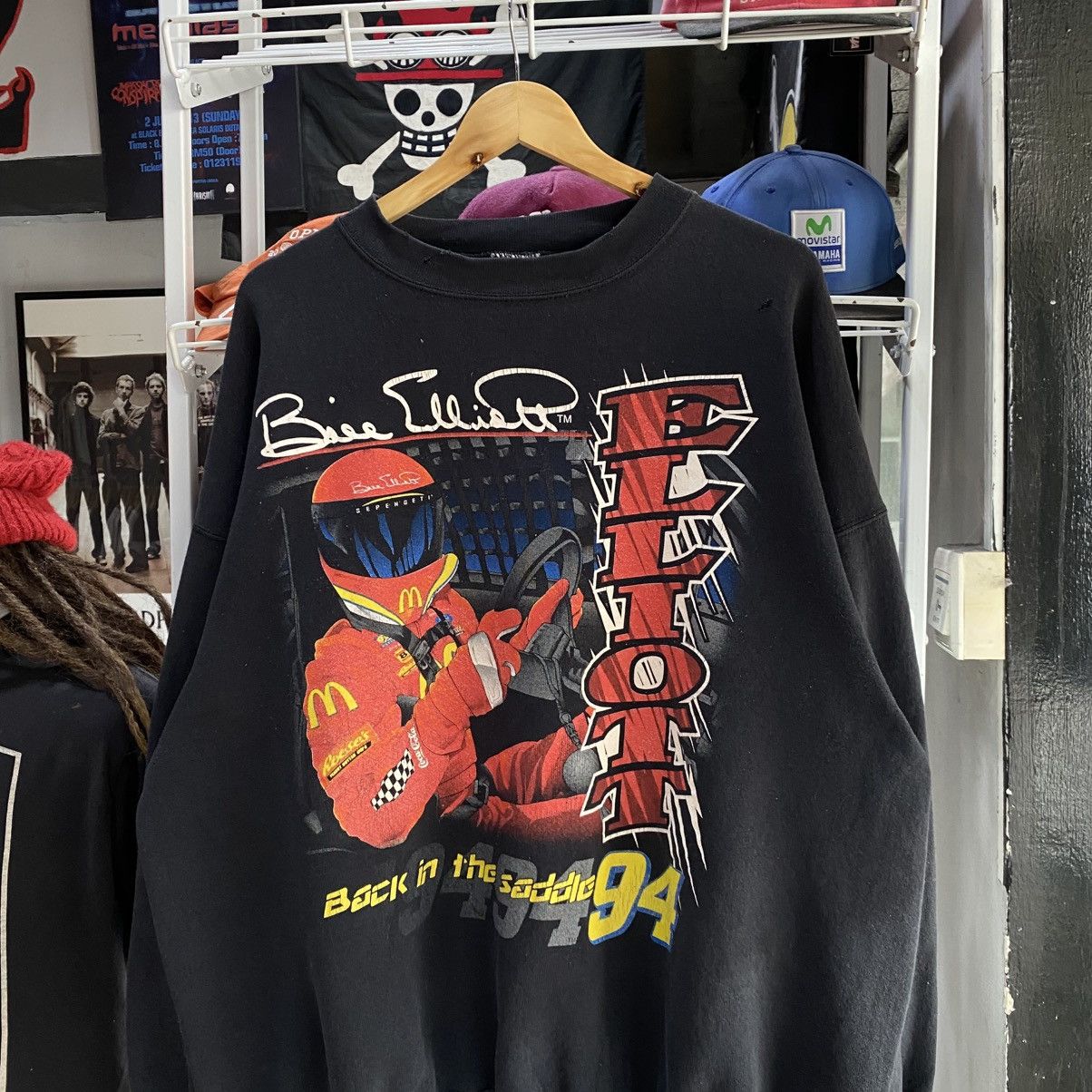 NASCAR × Vintage Vintage NASCAR 1998 Bill Elliot McDonald’s Sweatshirts 2XL Size US XXL / EU 58 / 5 - 3 Thumbnail