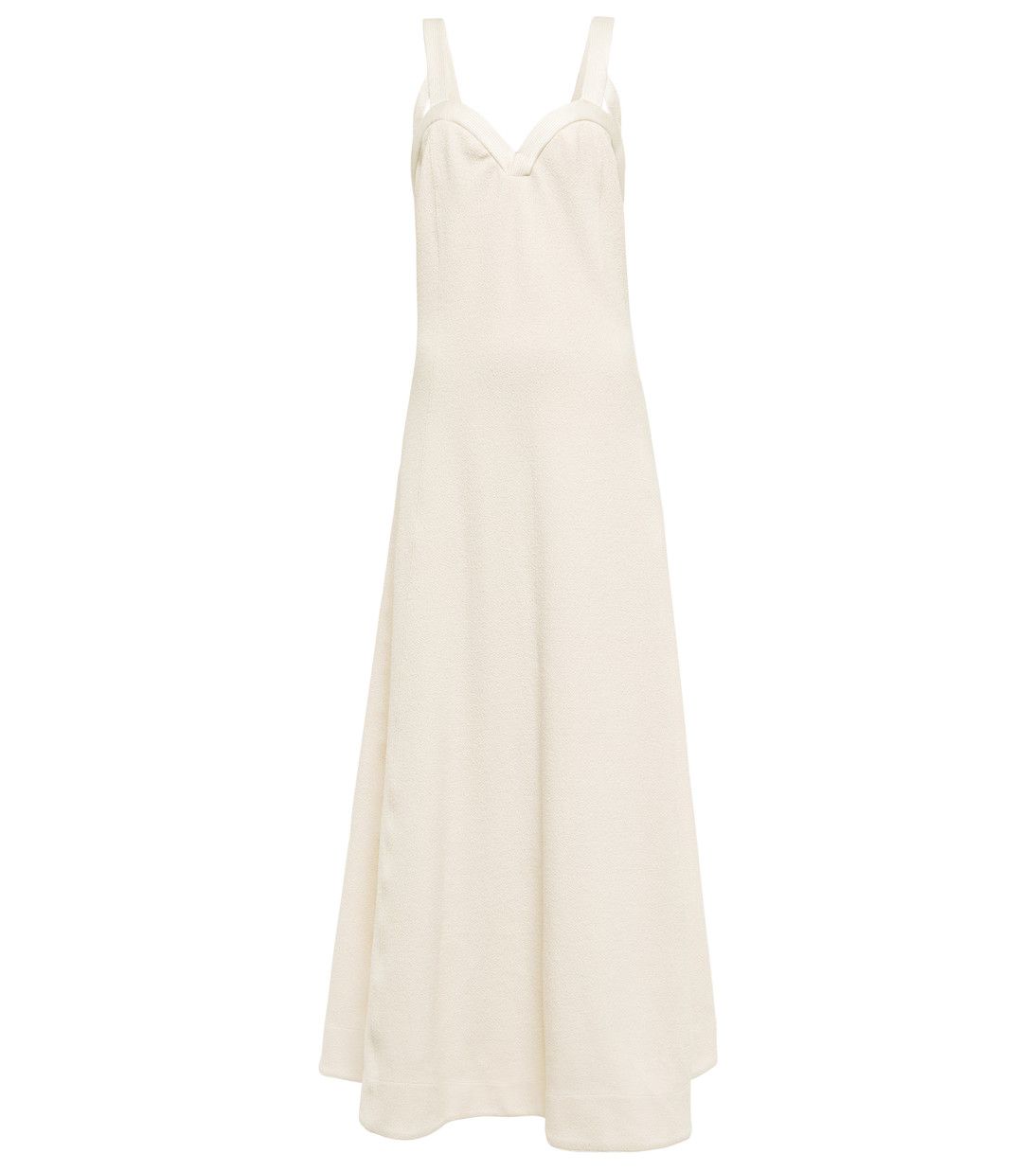 Jil Sander o1y0925 Maxi Dress in Ivory Size L / US 10 / IT 46 - 1 Thumbnail