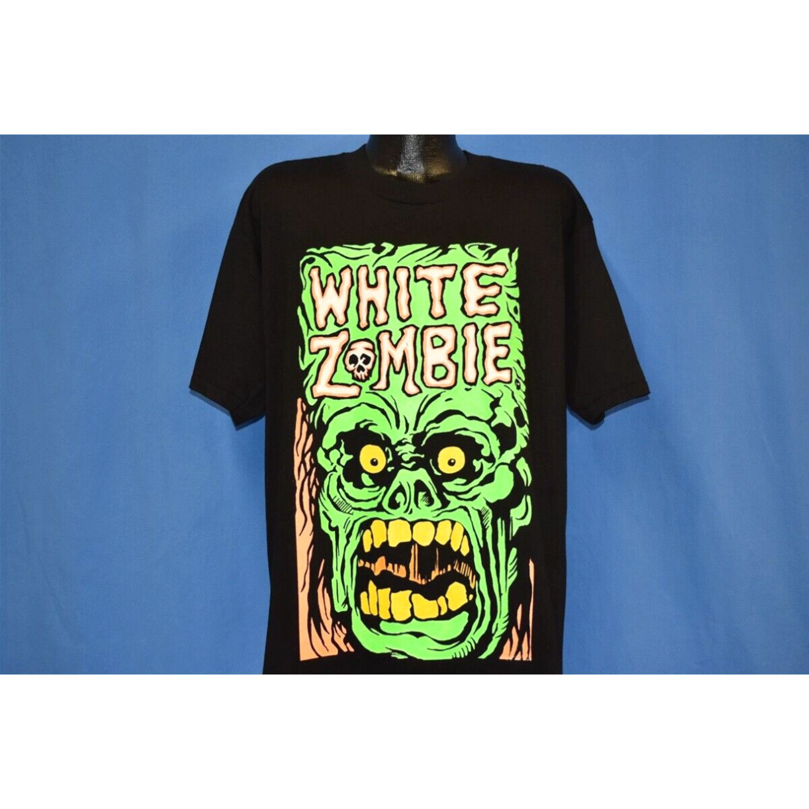 image of Vintage VTG 90's White Zombie La Sexorcisto Devil Music Tour 1992 Metal Rock T-Shirt Xl, Men's