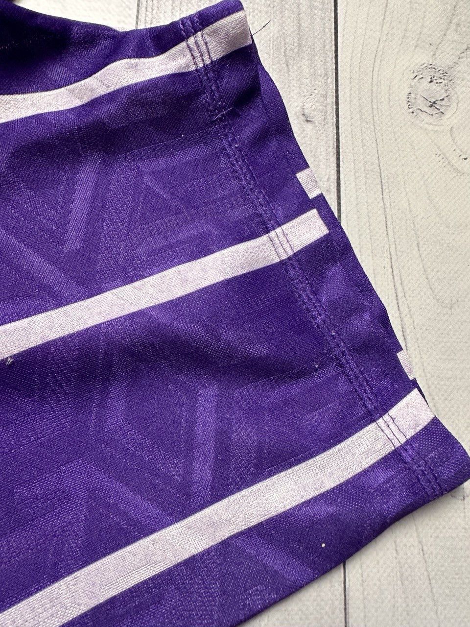 Vintage Vintage Manchester City soccer jersey rare away purple L Size US L / EU 52-54 / 3 - 8 Thumbnail