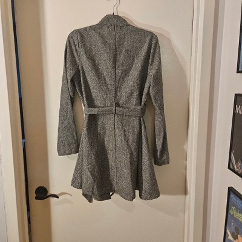 Other Agaci Day G Belted Jacket Women's Gray Size Large NWT Size L / US 10 / IT 46 - 2 Thumbnail