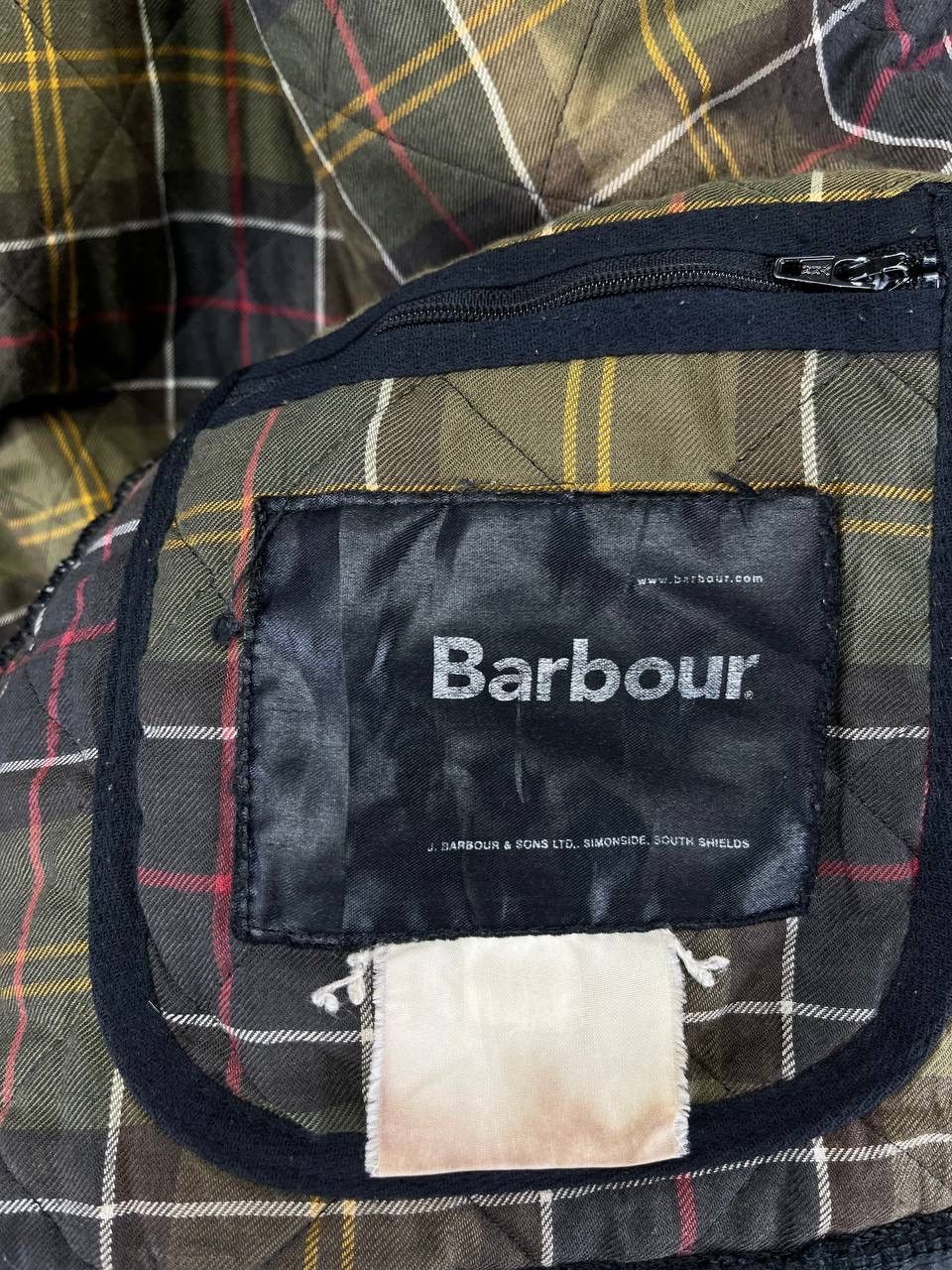 Barbour Vintage Barbour Trashed Quilted Jacket Size US L / EU 52-54 / 3 - 7 Thumbnail