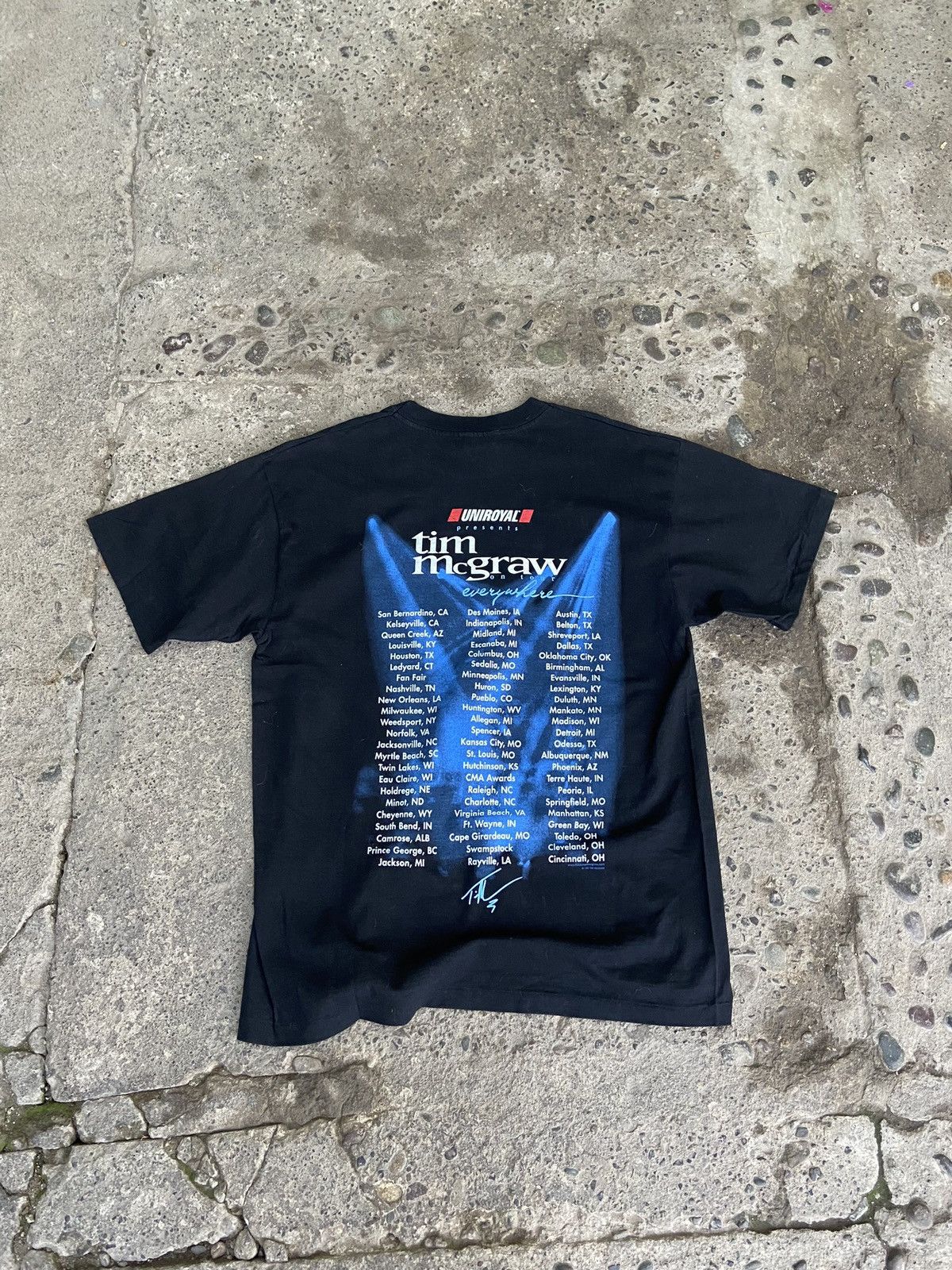 Band Tees Vintage Tim mc graw T shirt Size US L / EU 52-54 / 3 - 6 Thumbnail