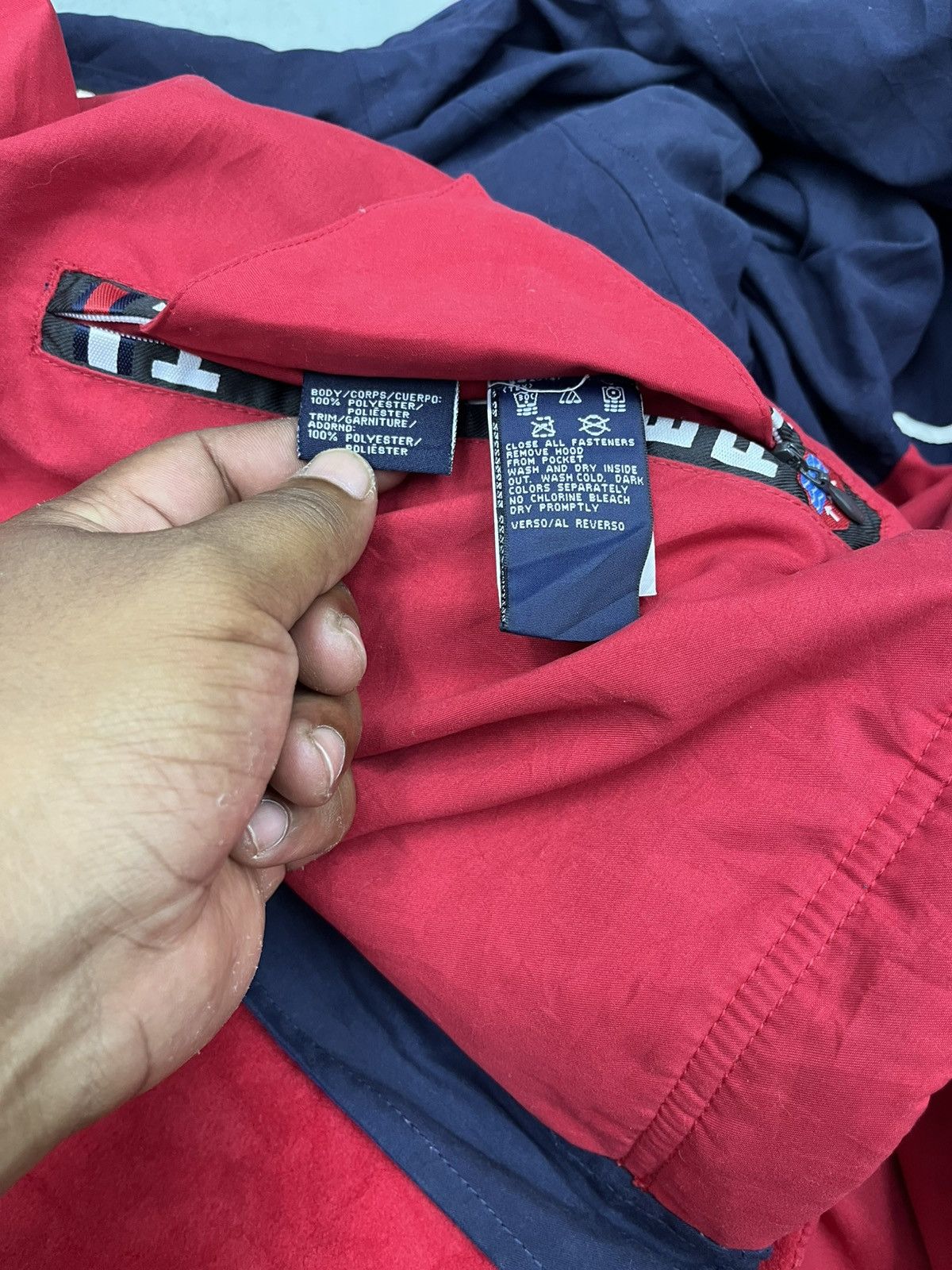 Tommy Hilfiger TOMMY HILFIGER WINTERPROOF REVERSIBLE HOODIE JACKET Size US L / EU 52-54 / 3 - 17 Thumbnail