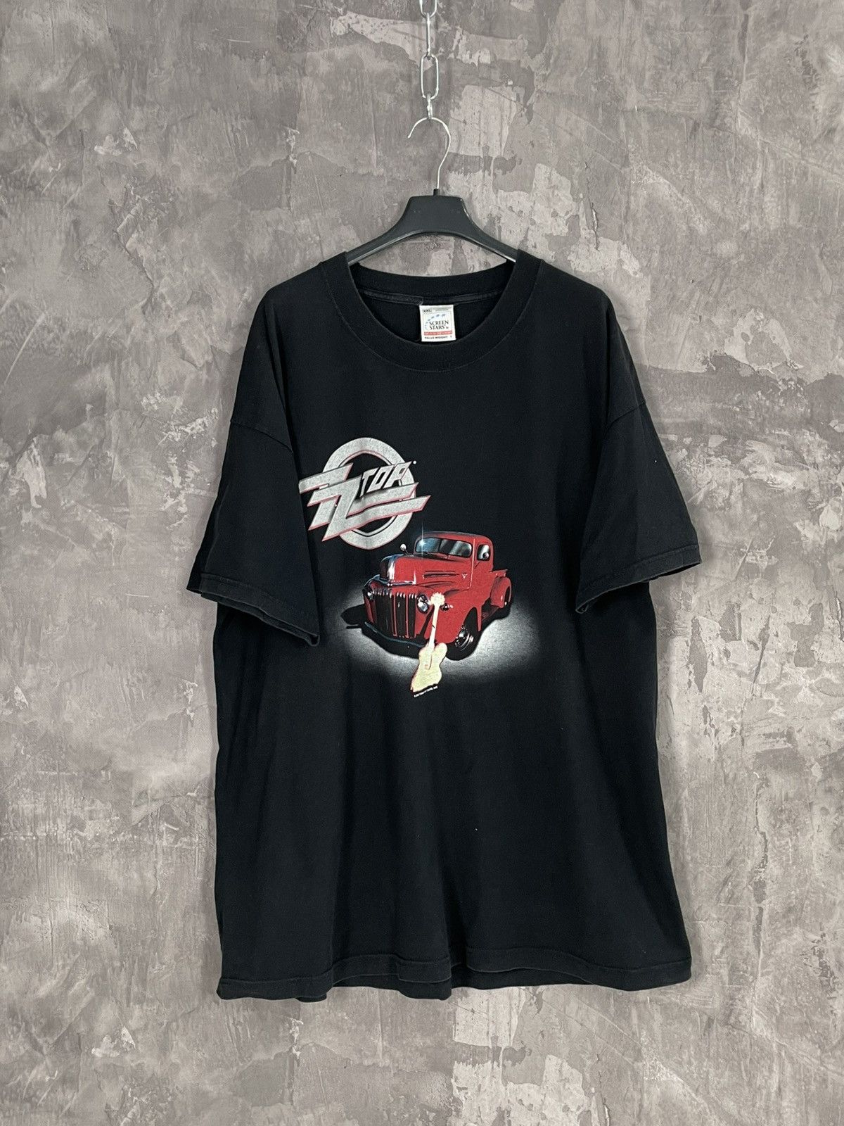 Band Tees × Vintage 2002 ZZ Top Sharp Dressed Men 00s Tee Band Rock Size US XXL / EU 58 / 5 - 1 Thumbnail