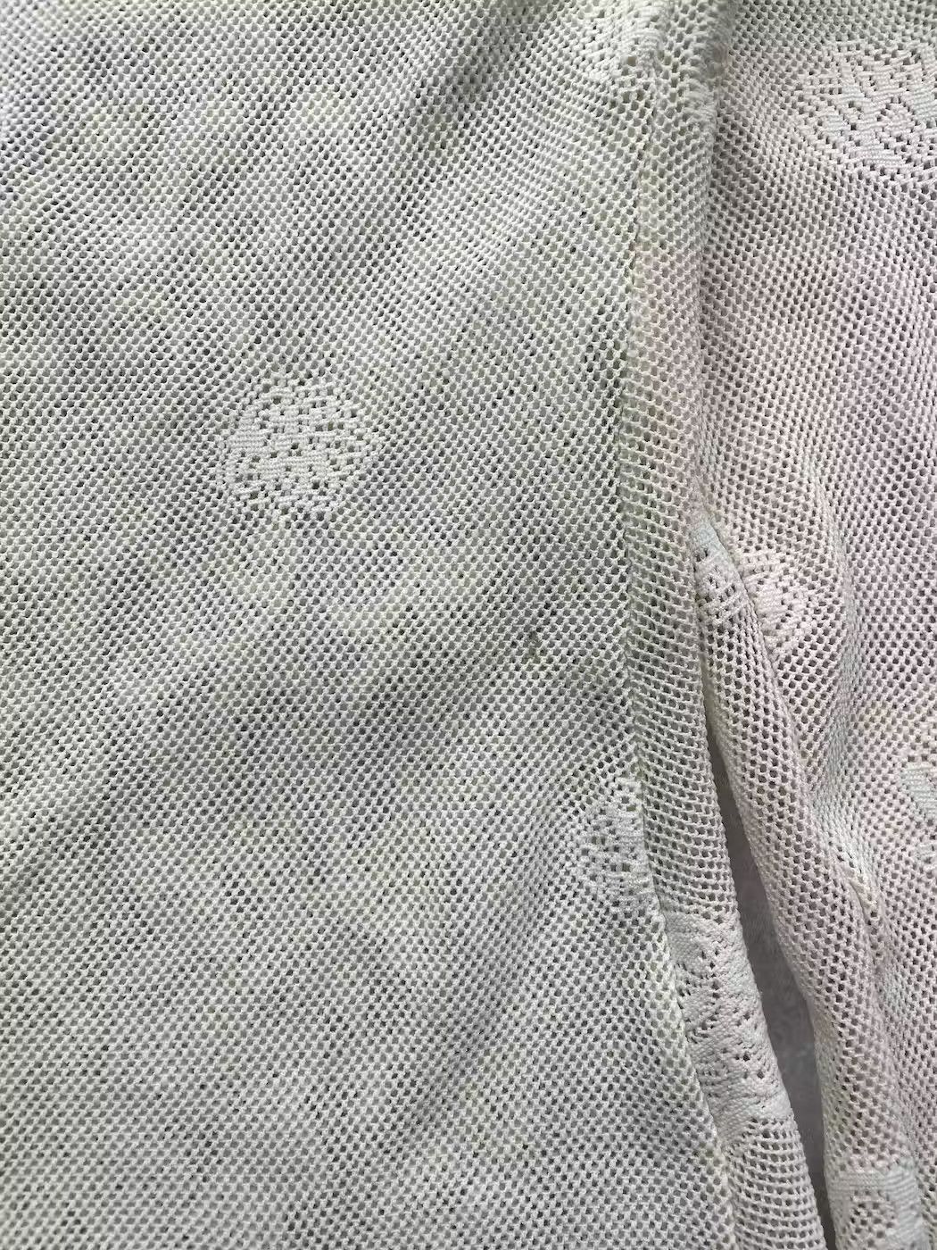 Japanese Brand × Vintage Vintage Mesh Lace Long Sleeve Size US S / EU 44-46 / 1 - 8 Thumbnail