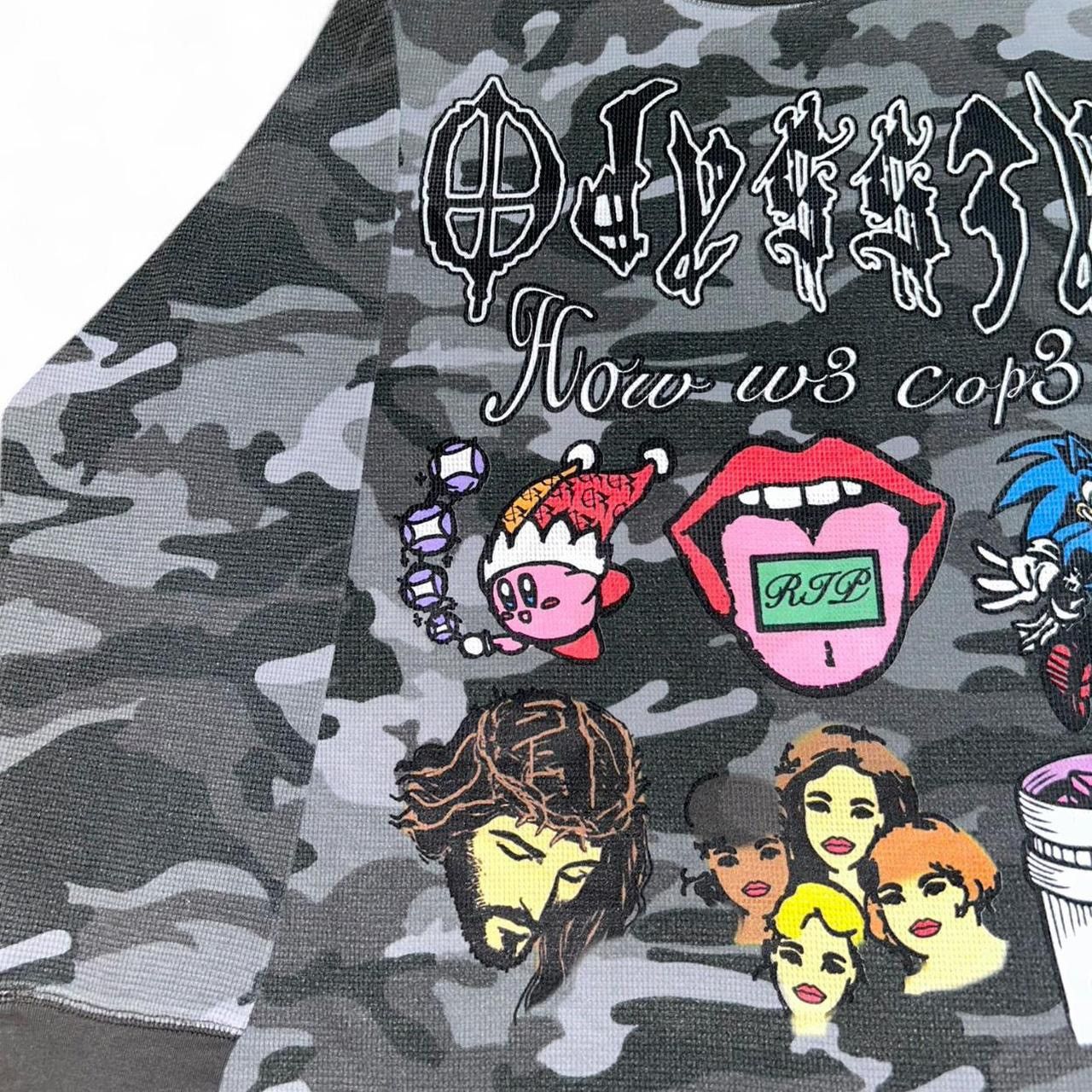 Other Odyss3y 1 of 1 “HOW W3 COP3” vintage thermal tee Size US L / EU 52-54 / 3 - 4 Thumbnail