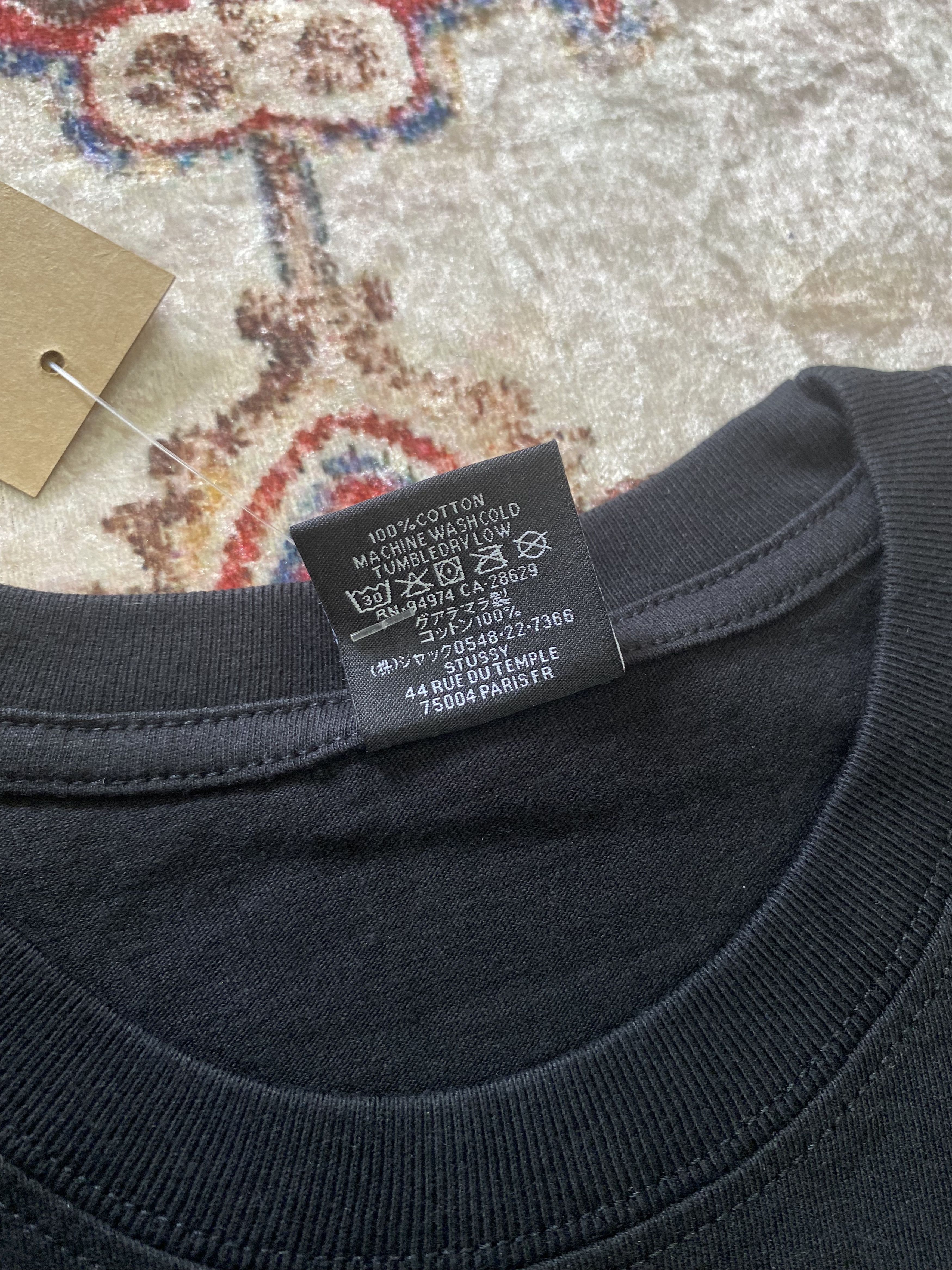 Stussy Stussy Sport 100% Pig. Dyed Tee - Black Size US M / EU 48-50 / 2 - 4 Thumbnail