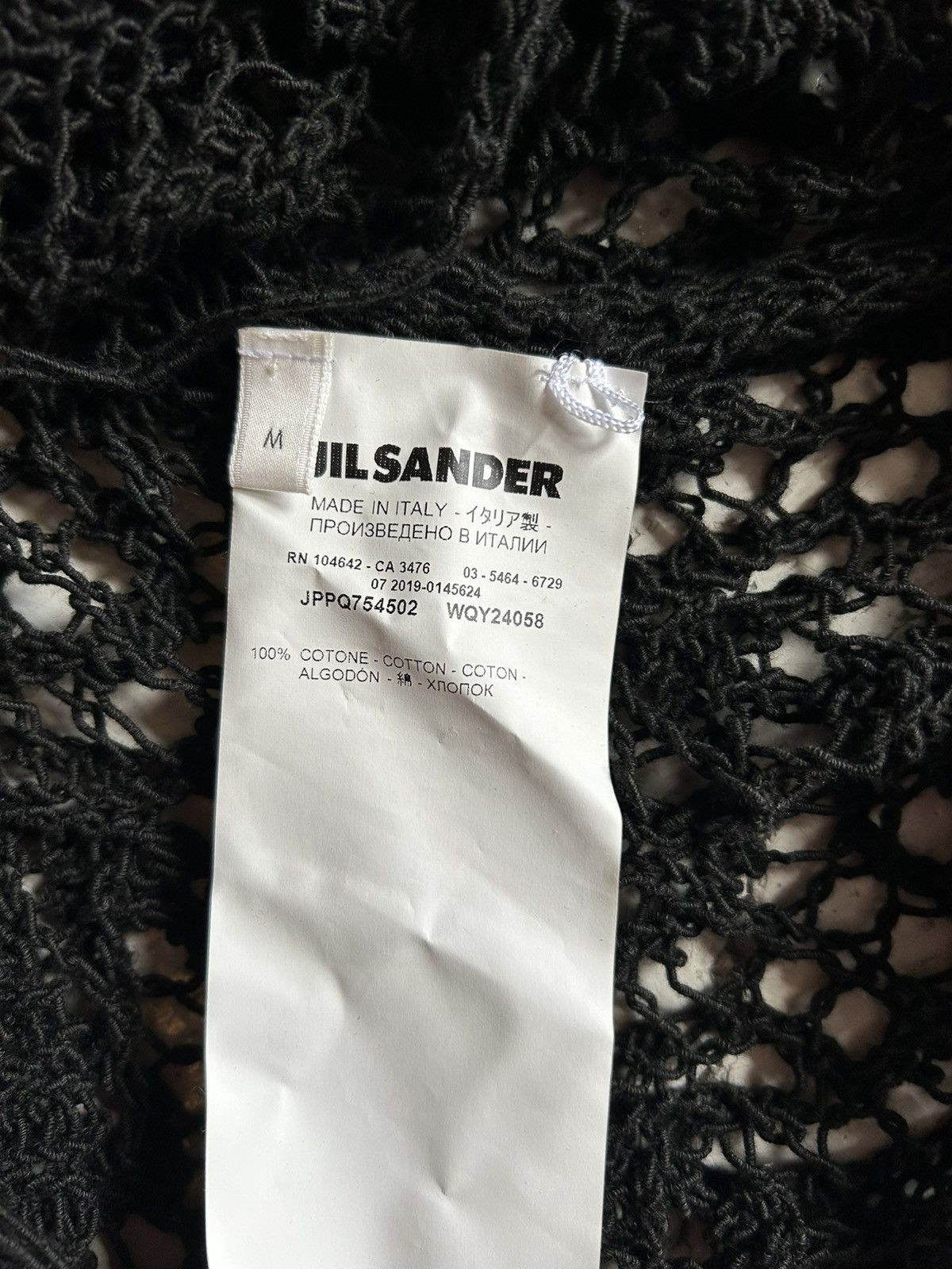 Jil Sander Jil Sander Sequined Open Knit Crewneck Sweater Size S / US 4 / IT 40 - 4 Thumbnail