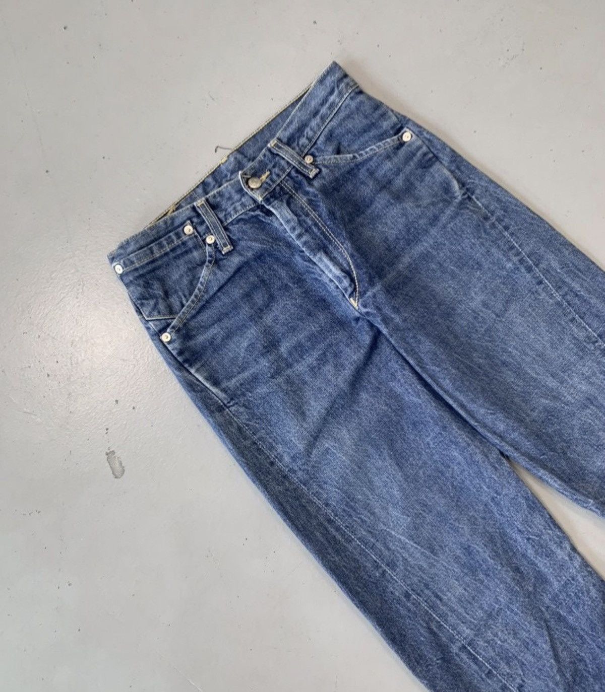 Levi's Vintage Levi’s buckle belt denim Size US 26 / EU 42 - 6 Thumbnail