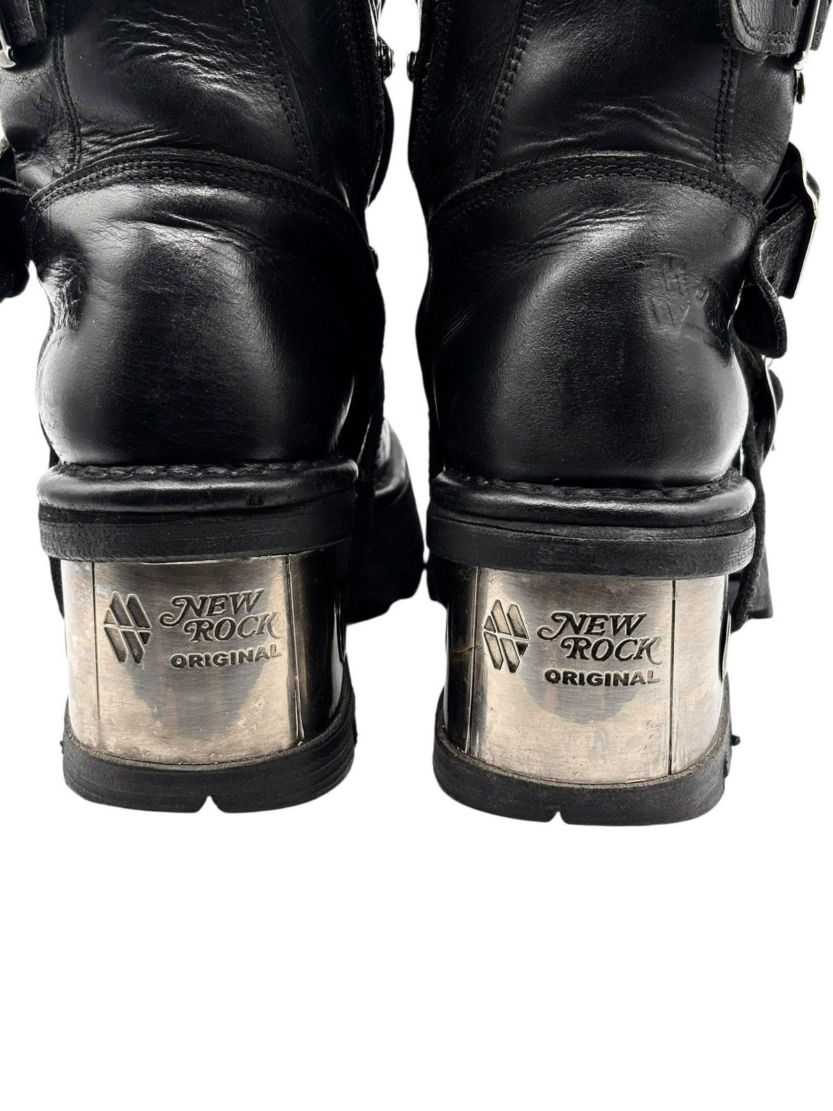 New Rock Vintage New Rock raised heel leather boots Size 37 Size US 7 / IT 37 - 4 Thumbnail