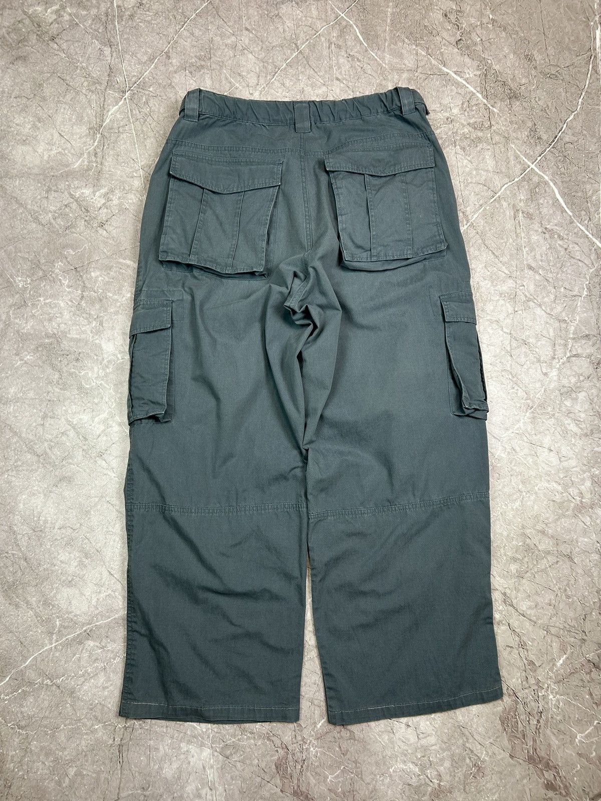 Nike × Vintage Nike Vintage Cargo Baggy Fit Pants Drill Size US 36 / EU 52 - 4 Thumbnail