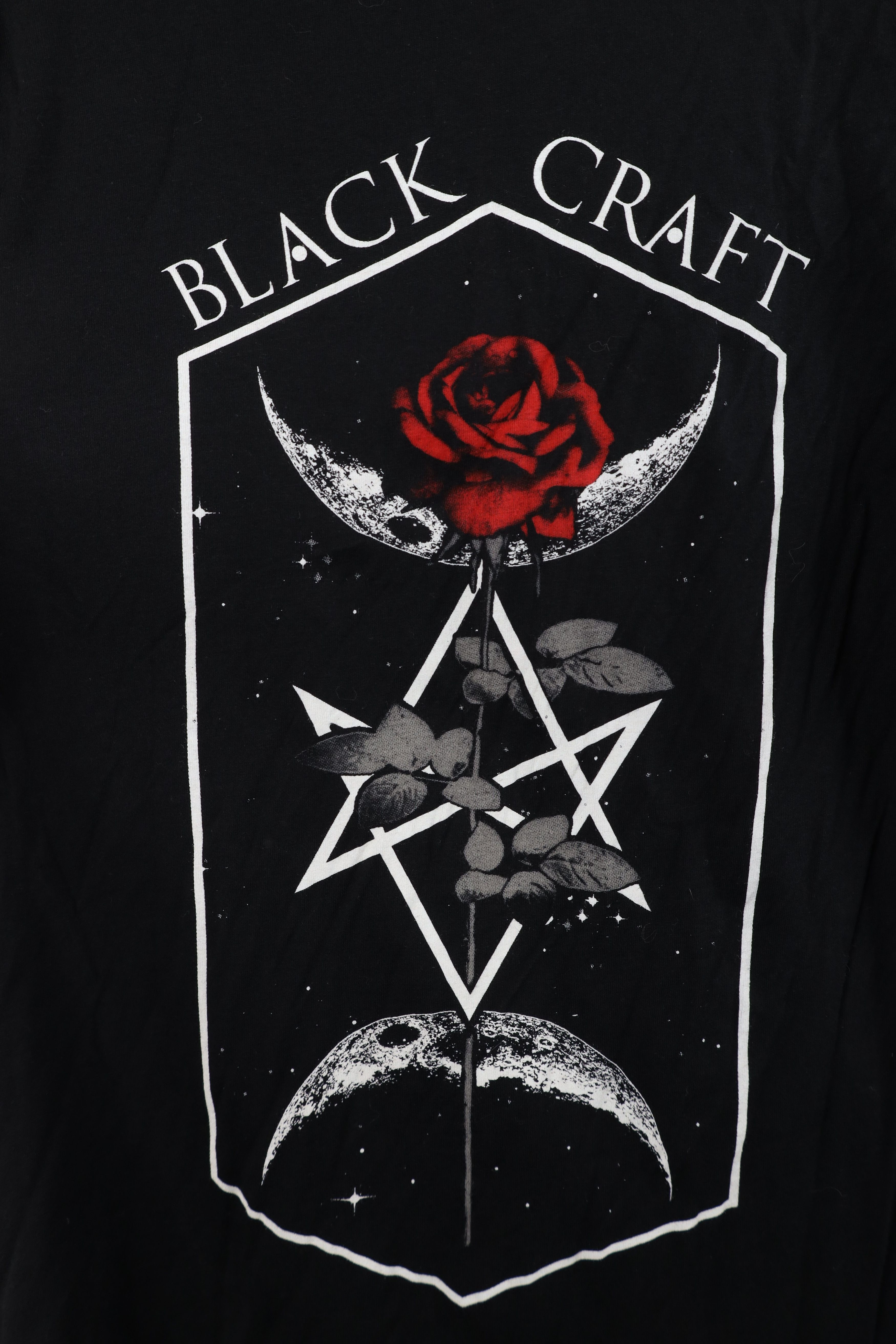 Vintage Black Craft III Romance is Dead Rose Short Sleeve T-Shirt Size S / US 4 / IT 40 - 10 Thumbnail