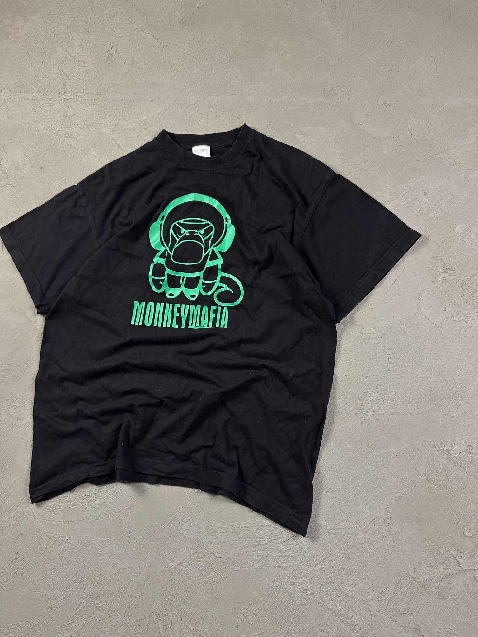 Band Tees × Vintage Rare 00s Monkey Mafia Band Music T-shirt Size US M / EU 48-50 / 2 - 3 Thumbnail