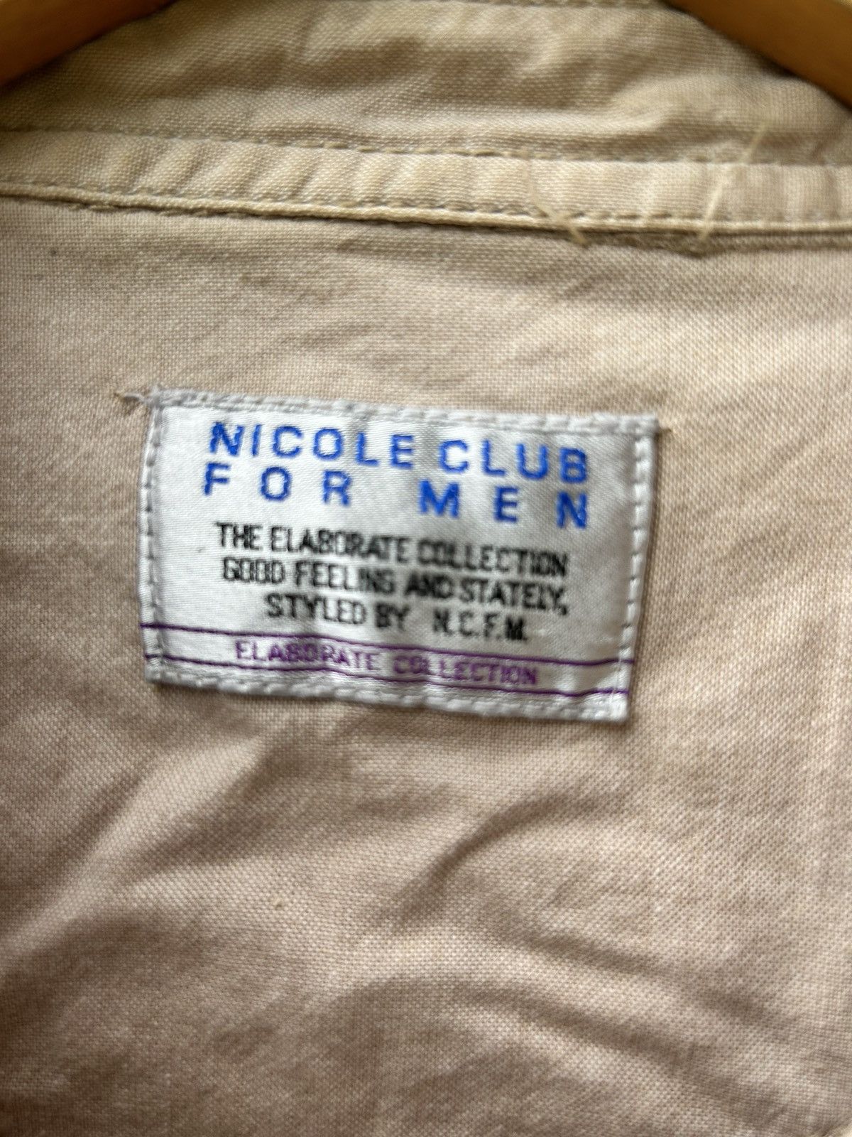Yohji Yamamoto NCFM - Nicole Club For Men Longsleeve Shirt Size US L / EU 52-54 / 3 - 7 Thumbnail
