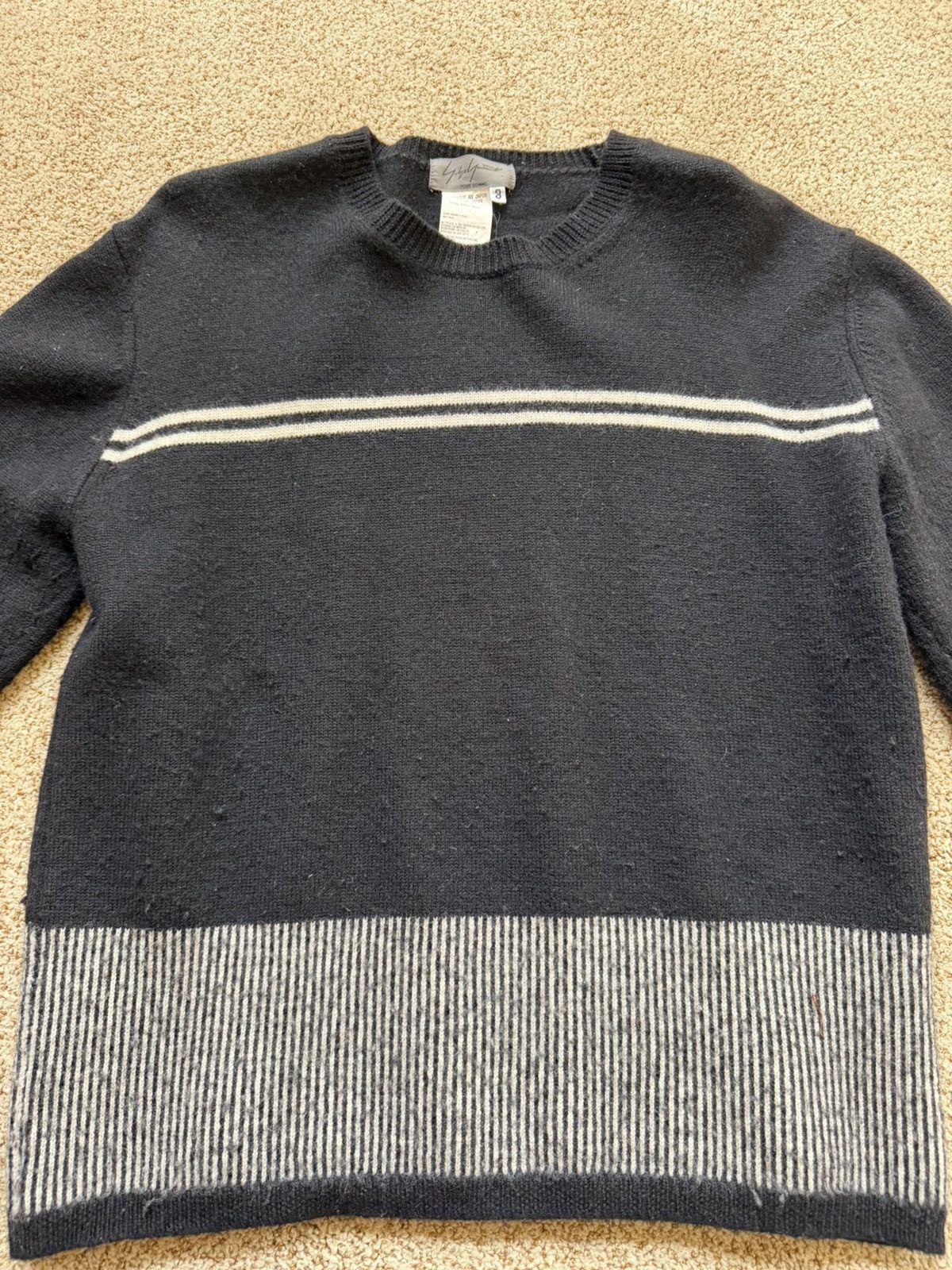 Yohji Yamamoto Yohji Yamamoto AW05 Pour Homme Knit Size US M / EU 48-50 / 2 - 2 Thumbnail