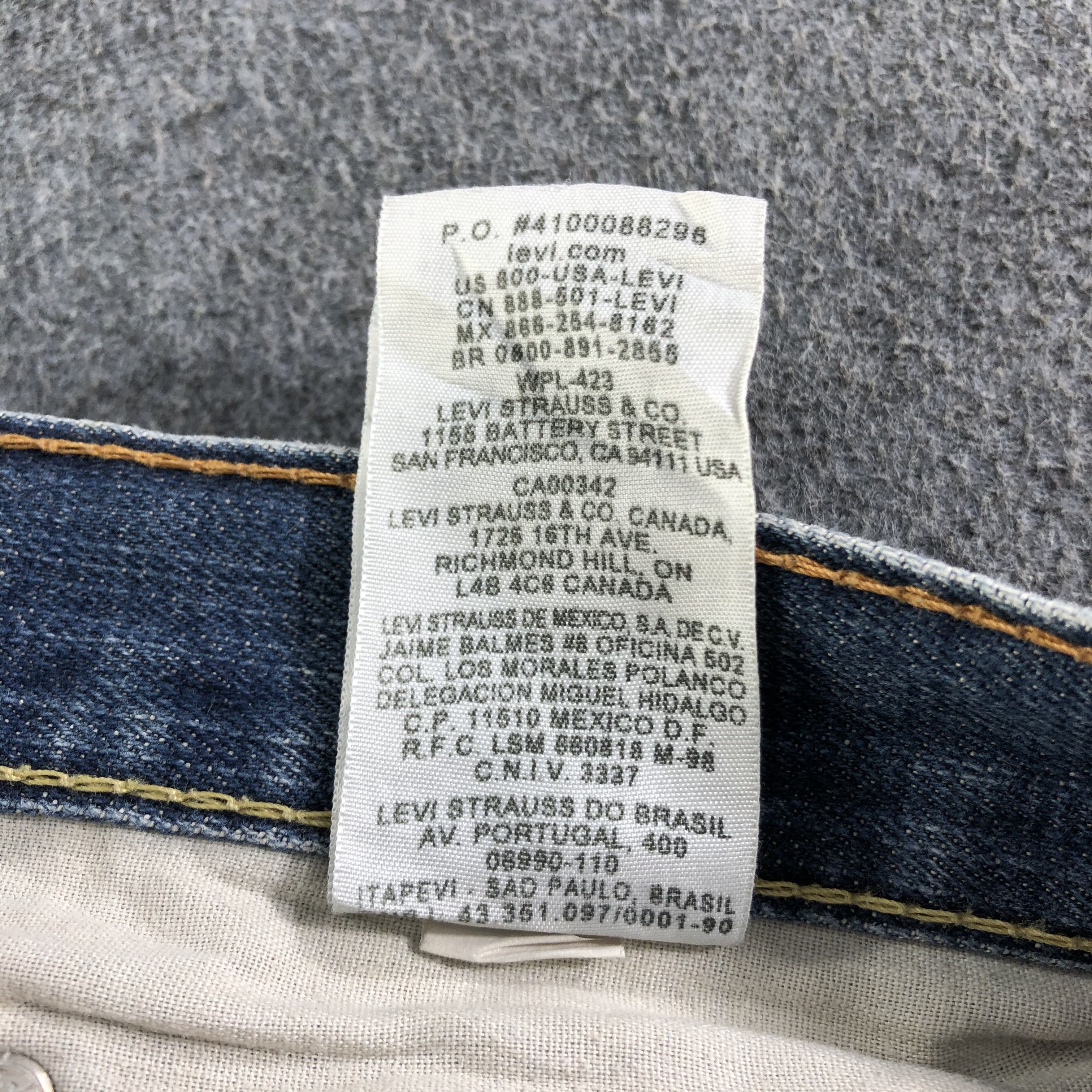 Levi's Vintage Blue Wash Levis 559 Jeans-J3025 Size US 38 / EU 54 - 12 Thumbnail