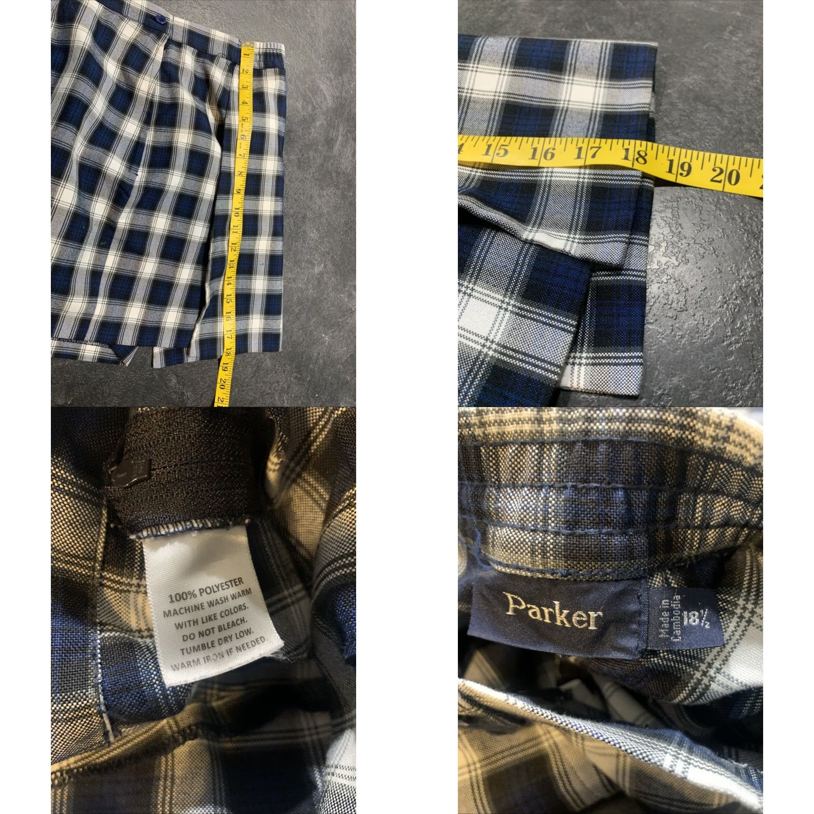 Parker Parker Skort Shirt? Wait. Size 40" / US 18 - 8 Thumbnail