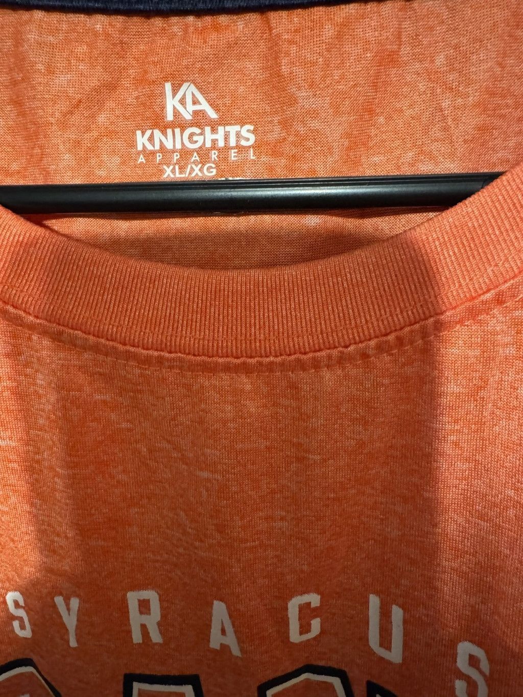 NCAA Syracuse Orangemen Knights Men's XL Orange New Without Tags Size US XL / EU 56 / 4 - 3 Thumbnail