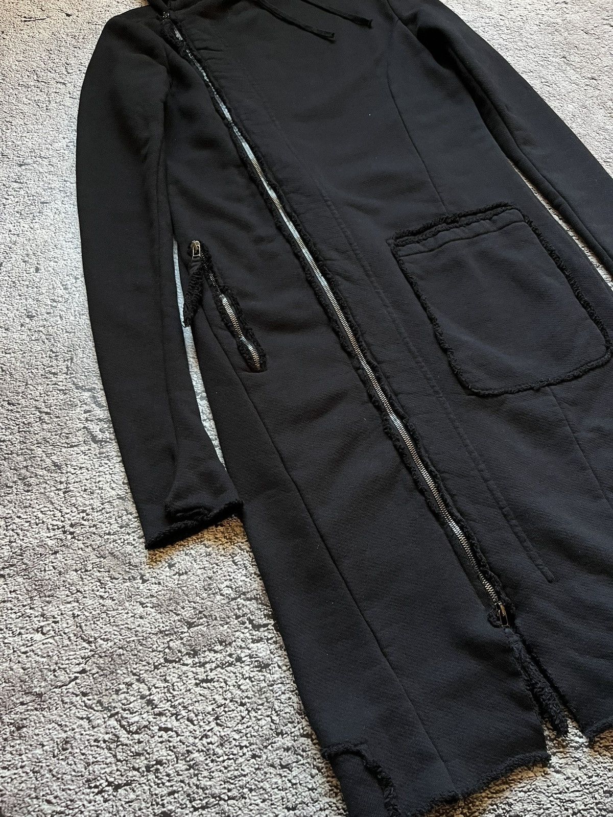 PAL OFFNER Pal Offner Asymmetric Hooded Long Jacket Size 3 (fits M-L) Size M / US 6-8 / IT 42-44 - 8 Thumbnail
