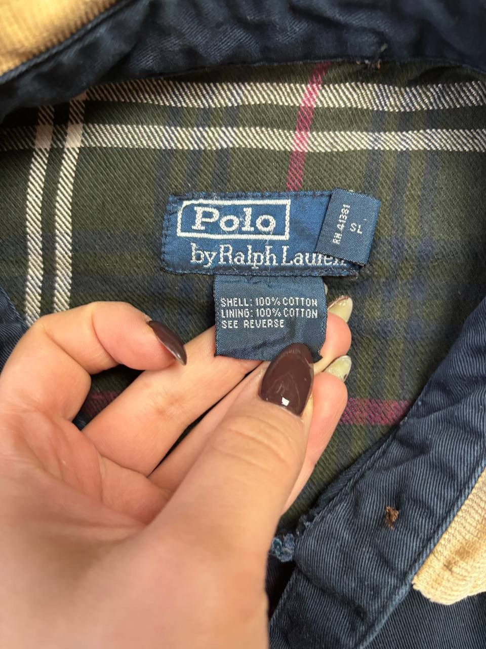 Polo Ralph Lauren × Vintage Vintage Y2K Polo Ralph Lauren Embroidered Logo Jacket Size US L / EU 52-54 / 3 - 4 Thumbnail