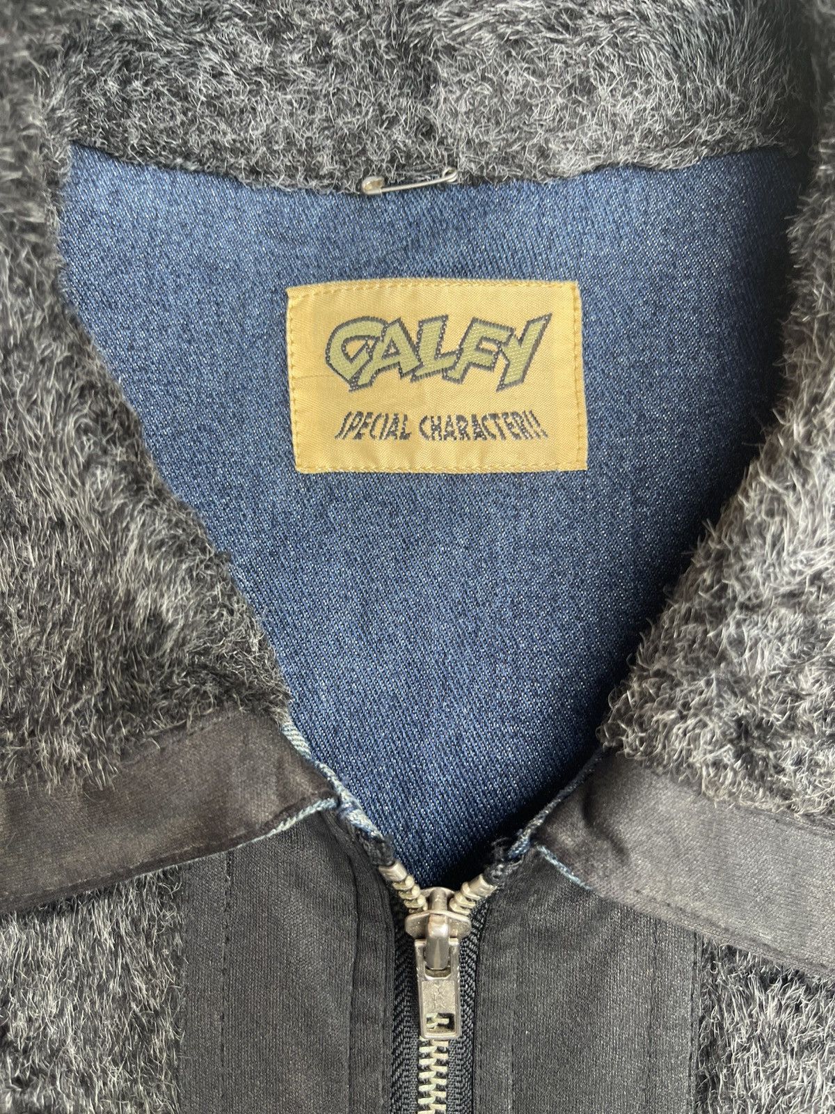 Other Rare Galfy Crutch Character Denim Jacket, Graphic Back Print Size US L / EU 52-54 / 3 - 3 Thumbnail
