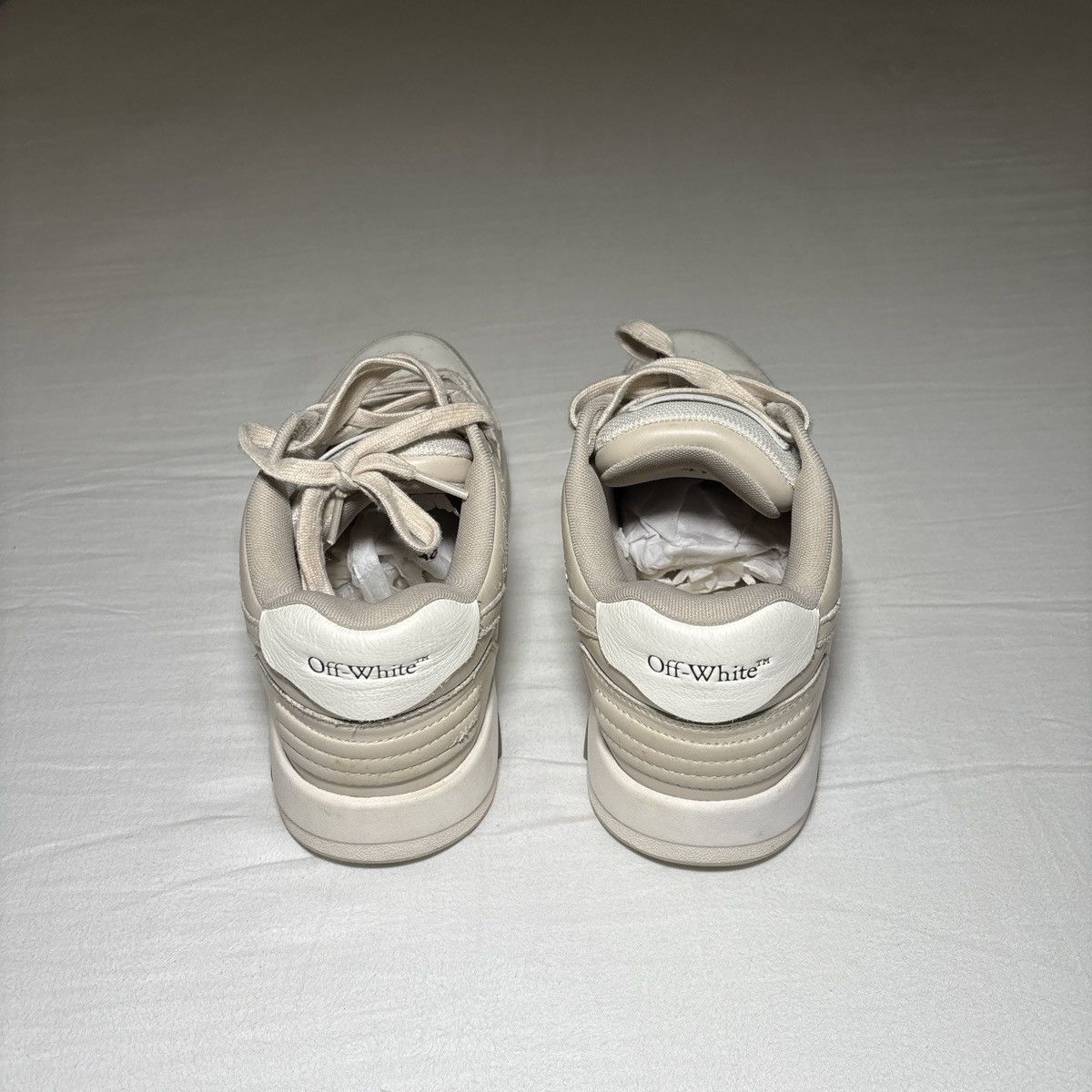 Off-White Off-White “Out of Office” Leather Sneakers — EU 41 Size US 8 / EU 41 - 4 Thumbnail