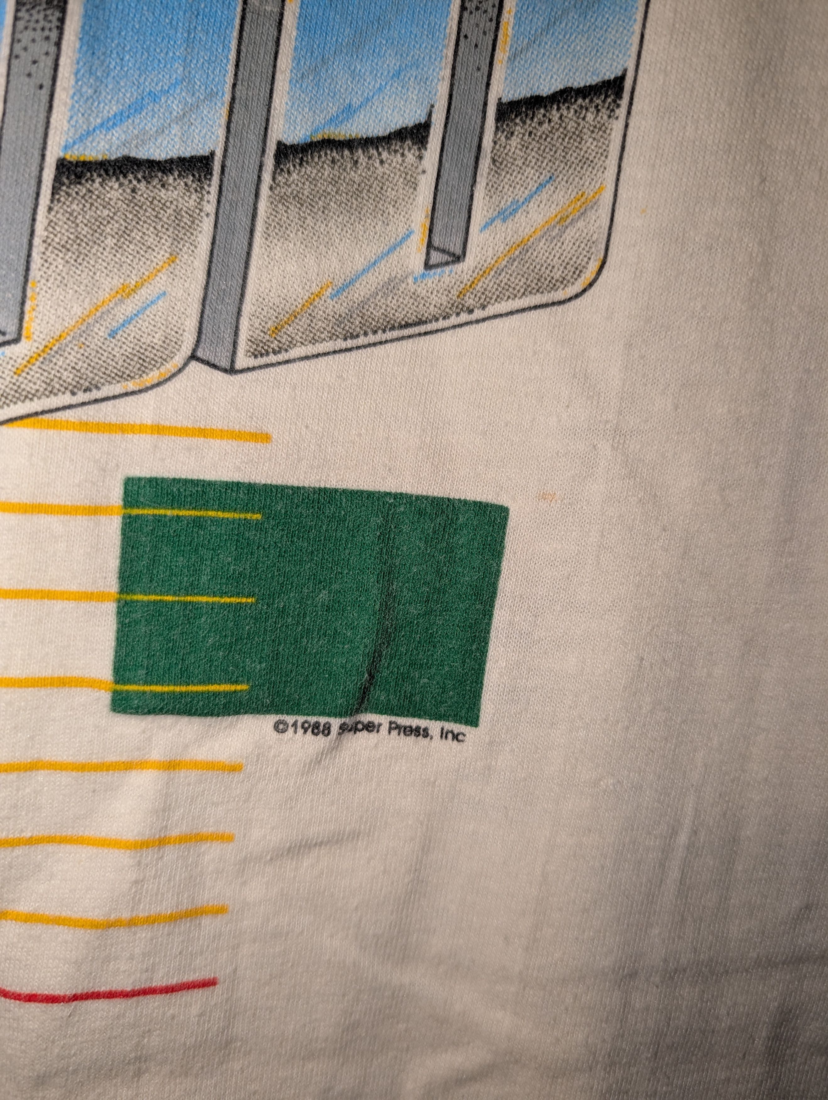 NASCAR Vintage 1988 Ricky Rudd Nascar Chase Authentic T-Shirt Size US S / EU 44-46 / 1 - 10 Thumbnail