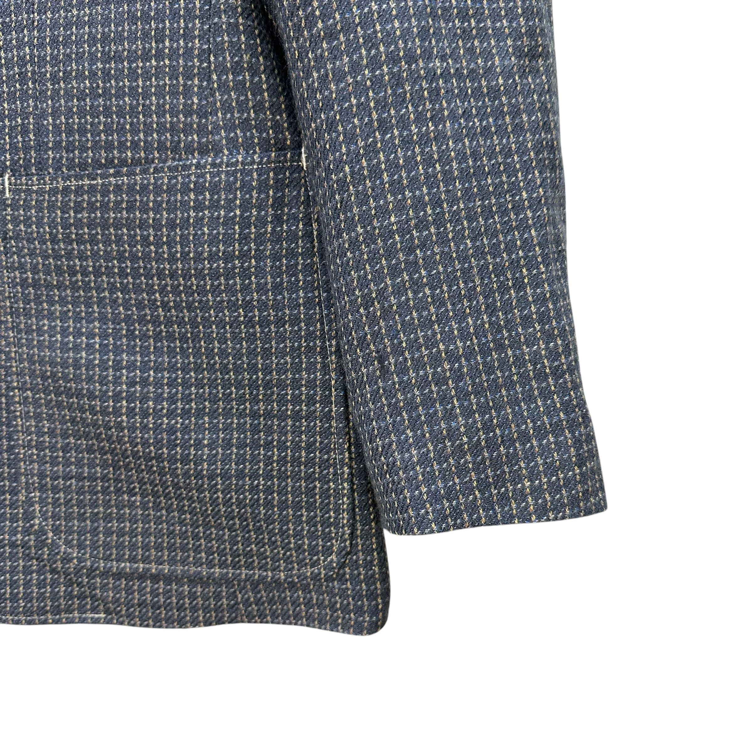 Japanese Brand WILLIAM BROWN Tailored Suit Jacket Small Checked #A70-1714 Size US M / EU 48-50 / 2 - 5 Thumbnail