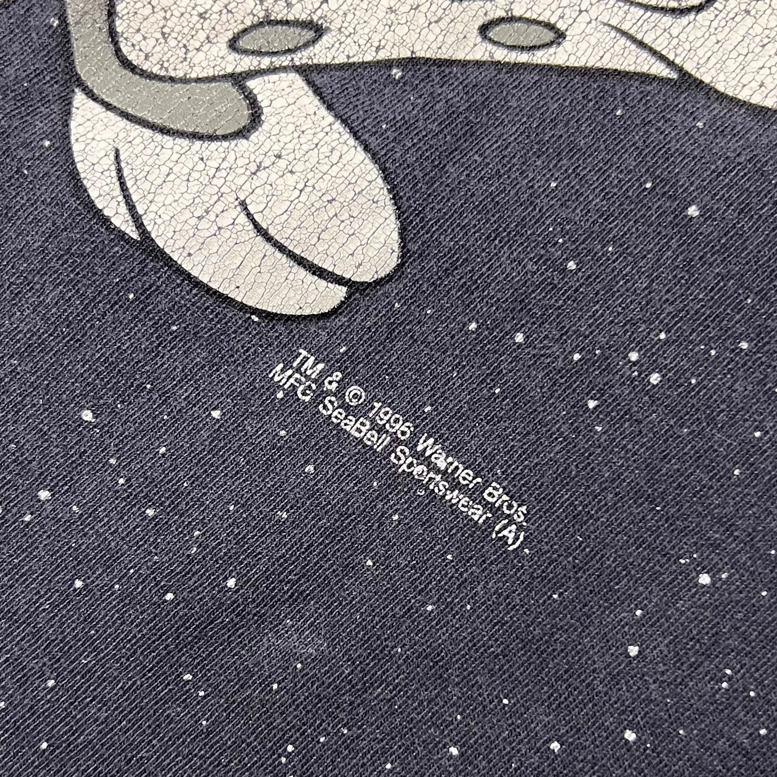 Vintage Vintage 90s Faded Space Jam AOP Bugs Bunny T Shirt Looney Size US XL / EU 56 / 4 - 11 Thumbnail